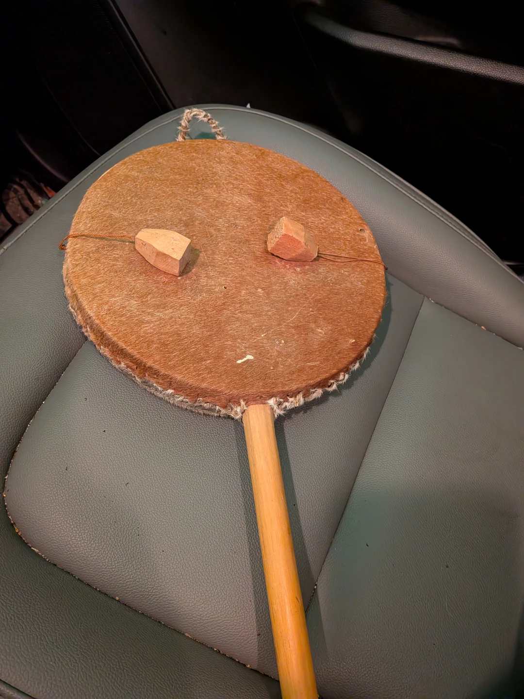 Handheld Drum with Wooden Handle - photo 4
