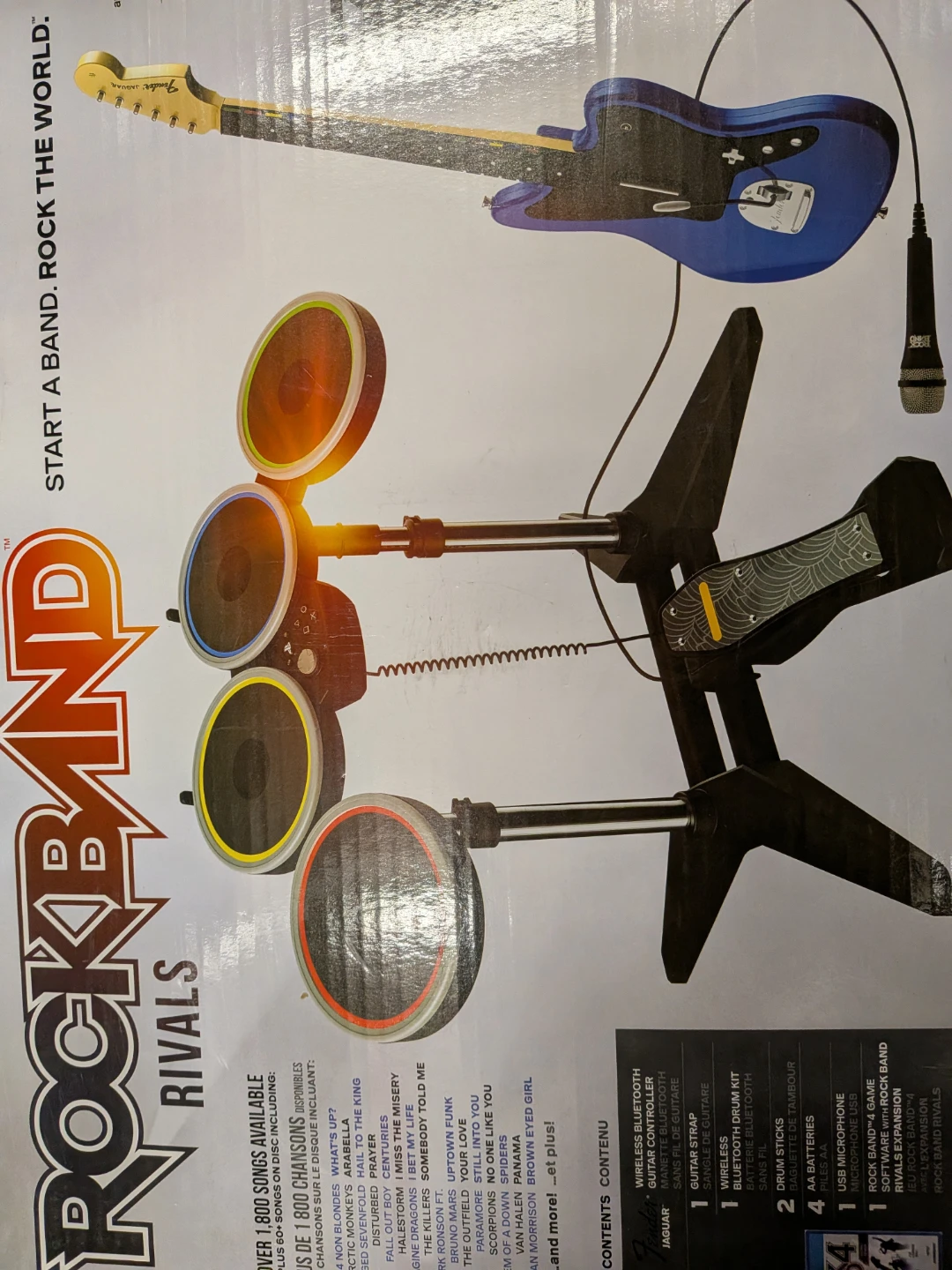 Rockband Rivals Kit and Game PS4