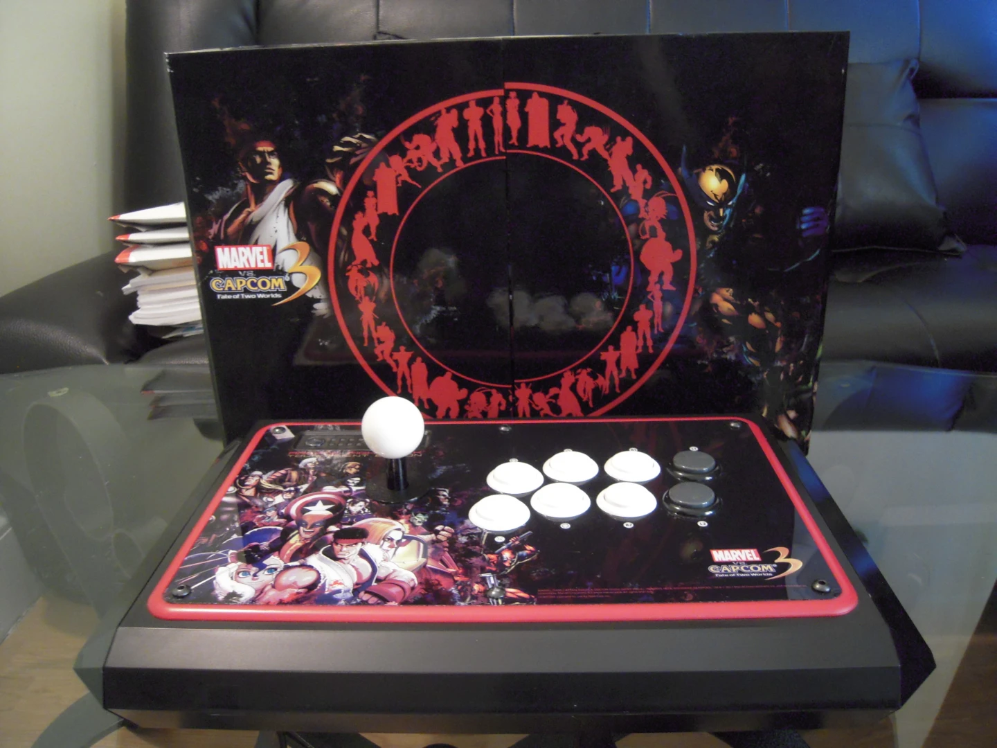 MadCatz Marvel Vs Capcom 3 Tournament Edition Fightstick PS3/PC