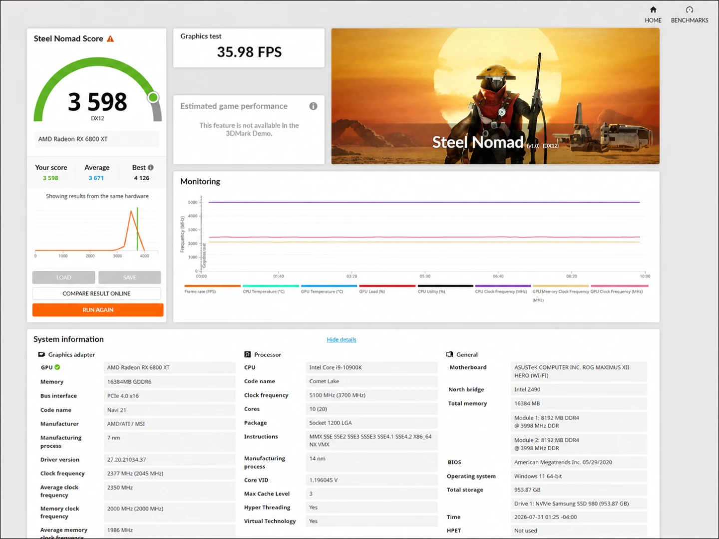 Gaming PC | i9-10900K | RX 6800 XT 16GB | 16GB RAM.. - photo 5