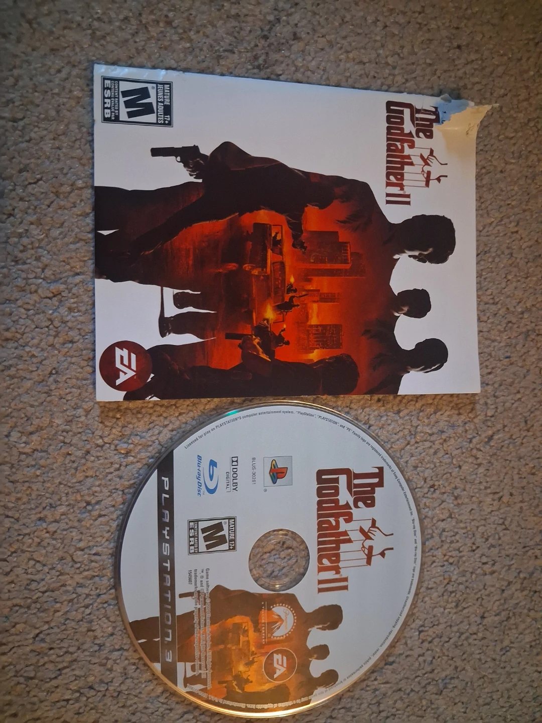 The Godfather II PlayStation 3 Video Game
