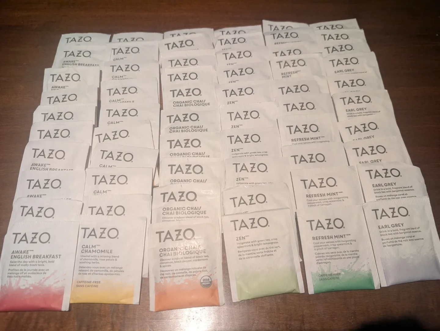 Tazo Assorted Tea Bags (60 count)