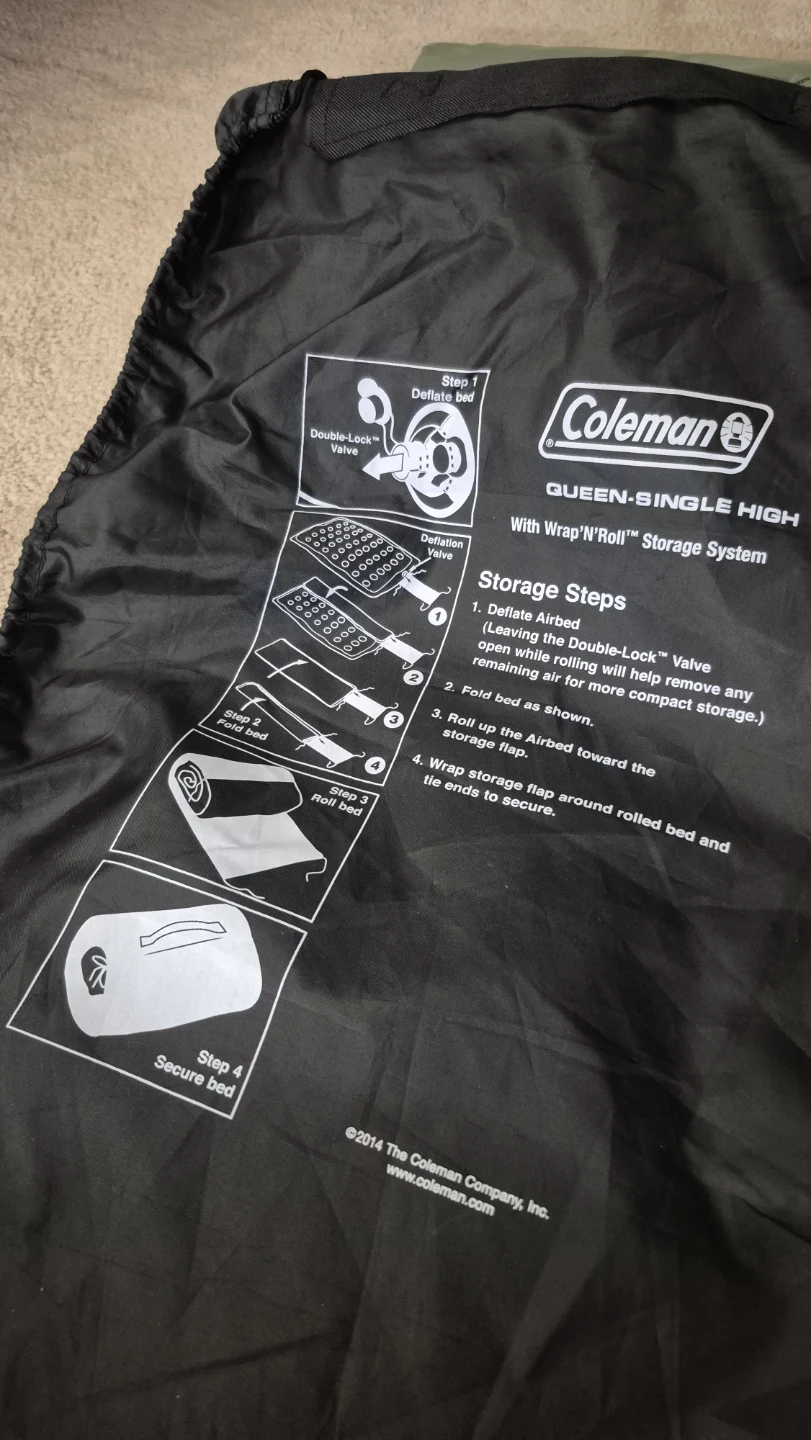 Coleman Queen-Single High Airbed with Quickpump - photo 4