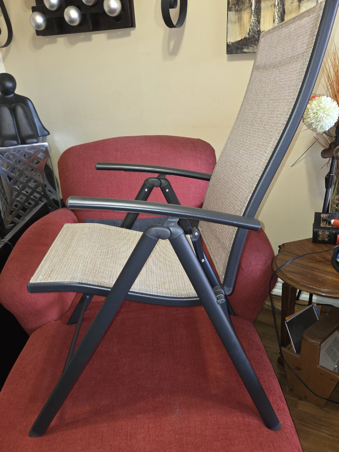 BNIB Peter Outdoor Folding Chairs 4x - photo 2