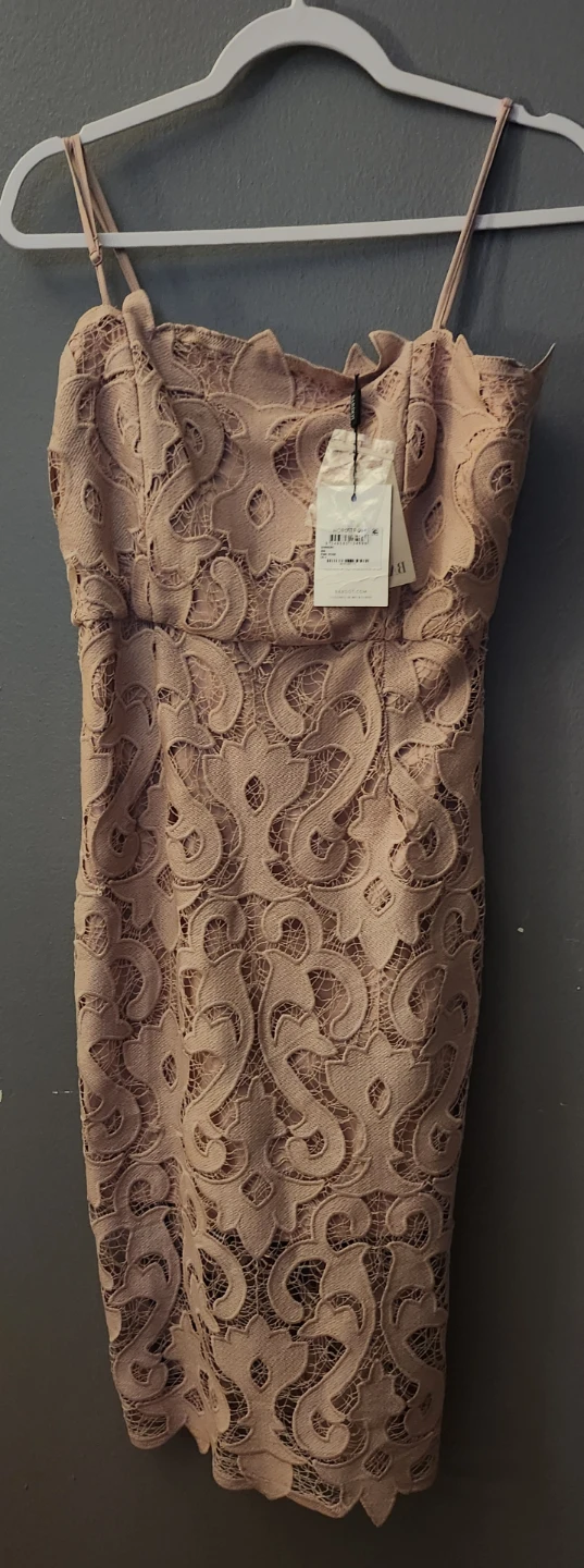 NEW! Bardot Lina crochet lace midi dress - photo 4