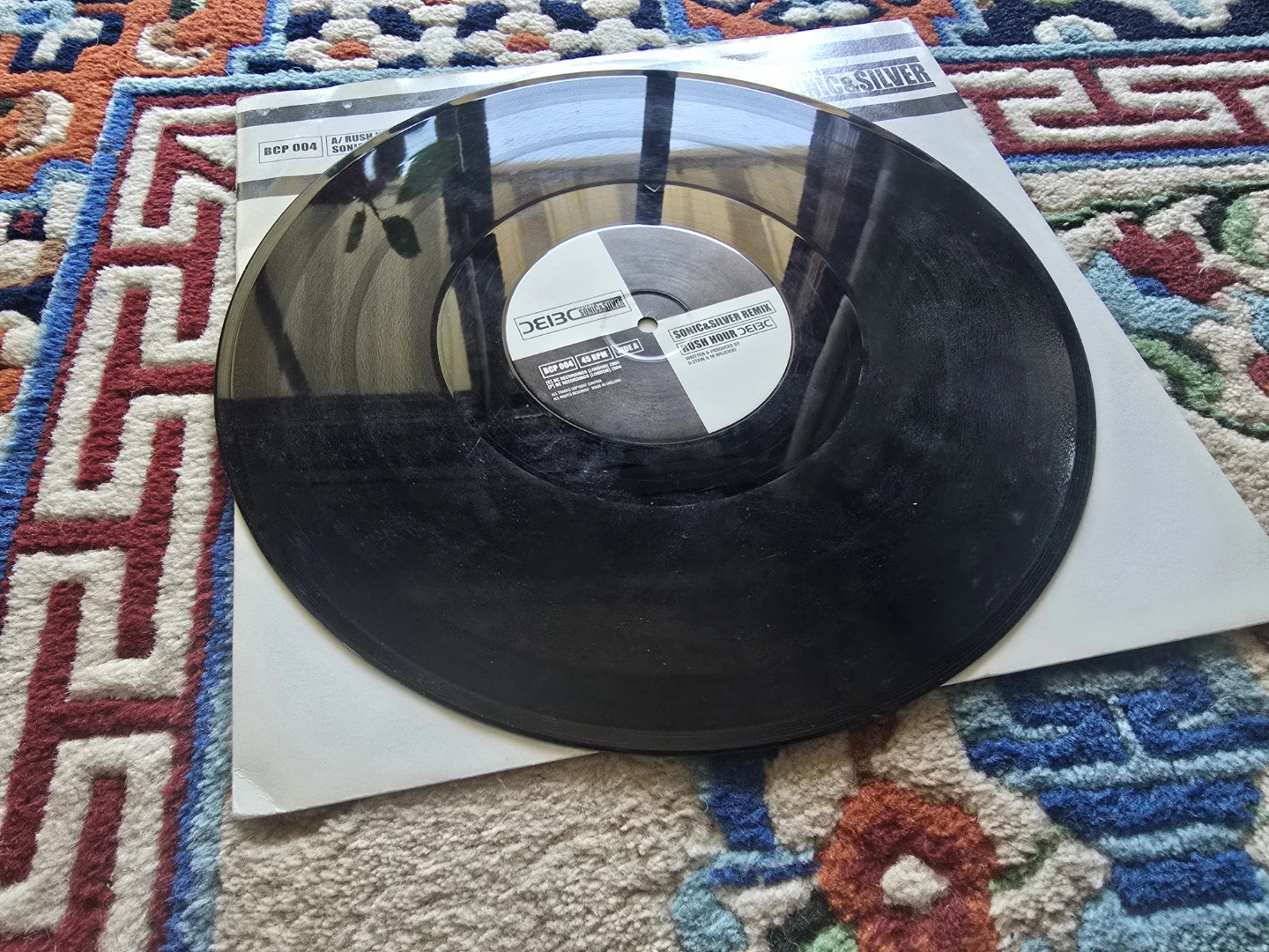 Bad Company U K - Sonic & Silver Speed of Light 12" vinyl - photo 3