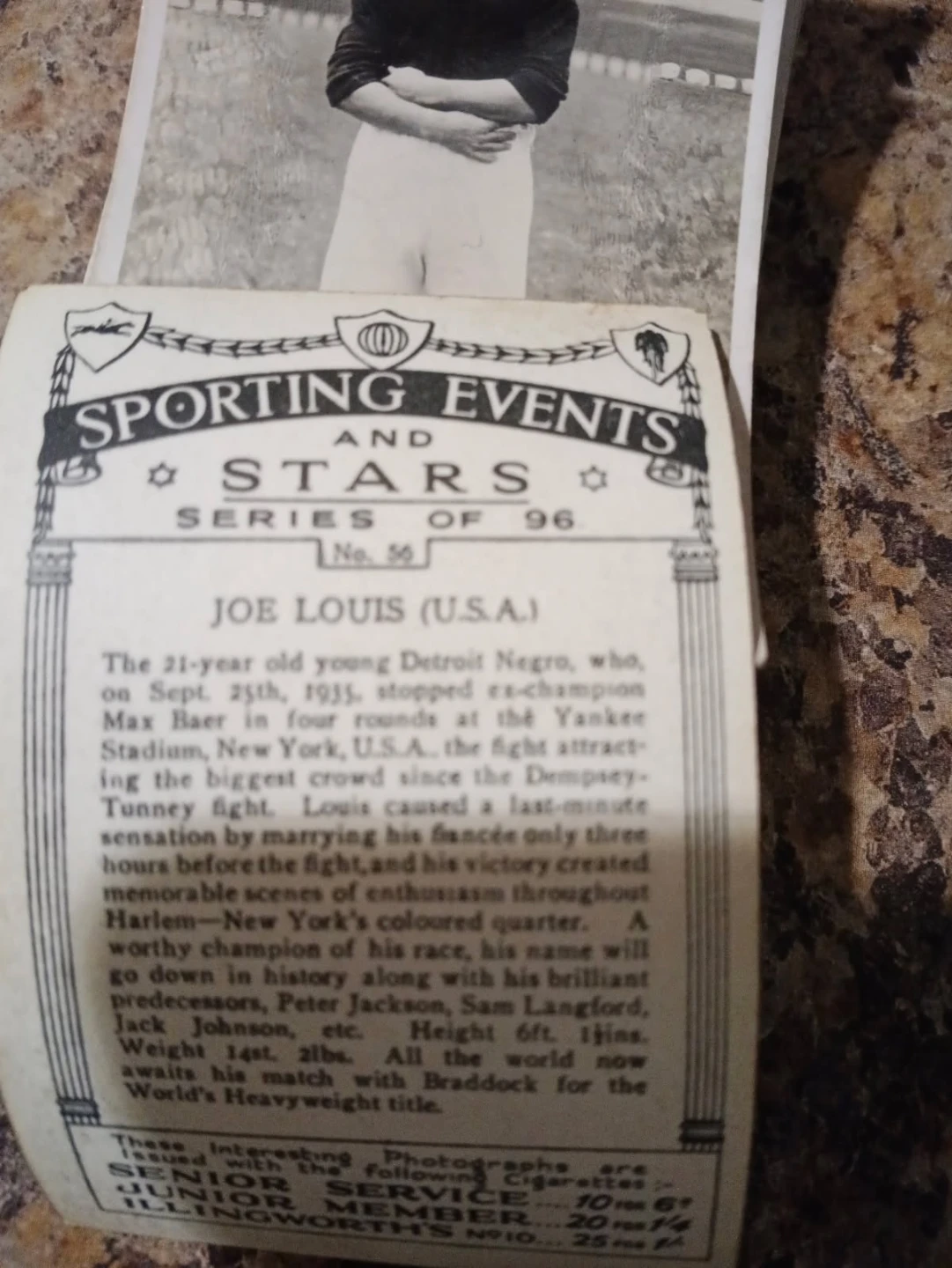 Vintage Sporting Events and Stars Card Collection - photo 4