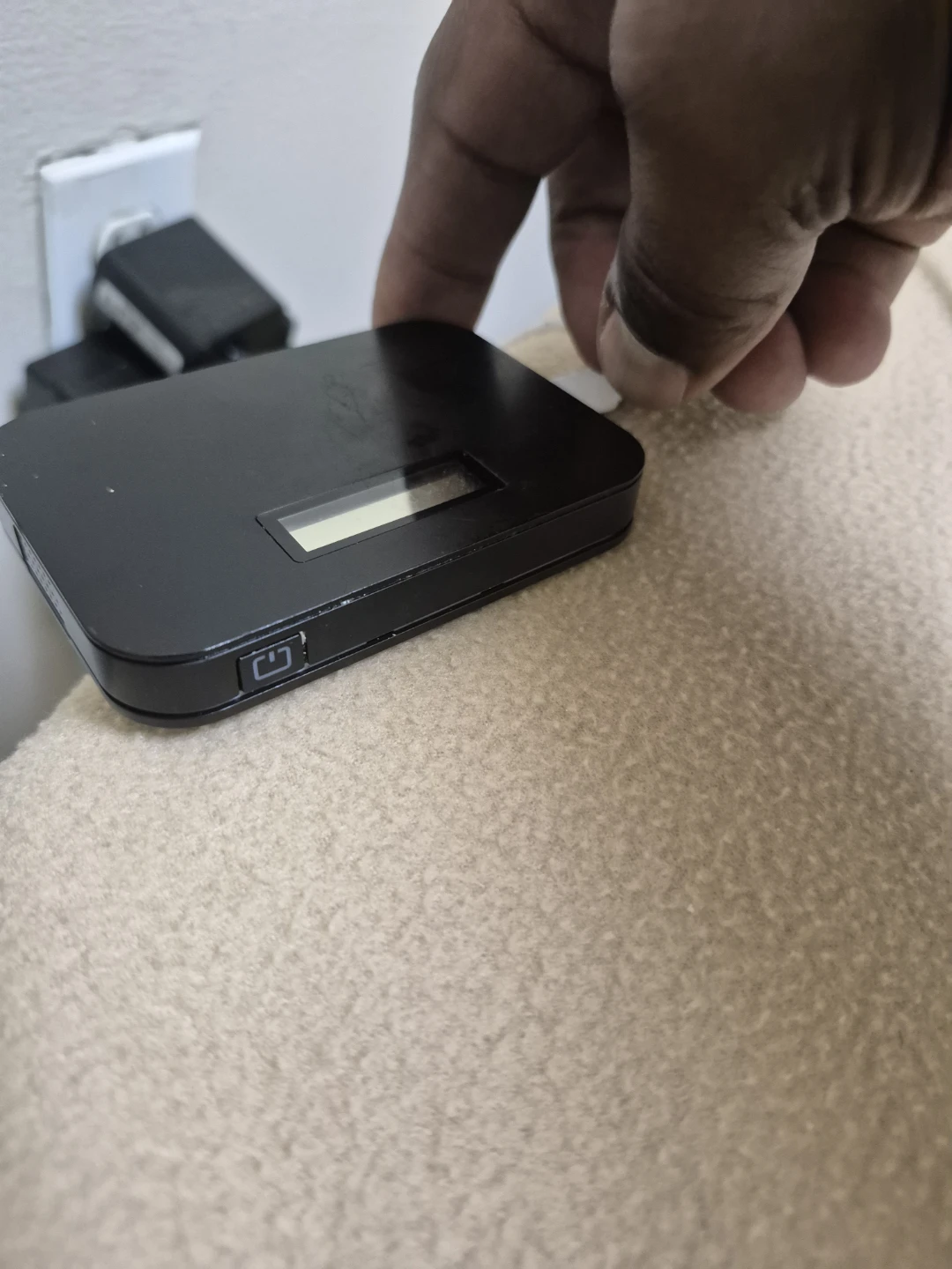 Black Portable Power Bank Charger