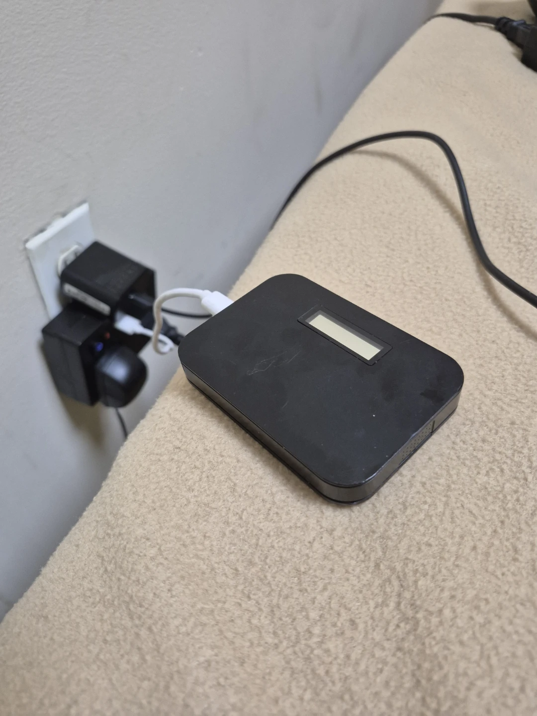 Black Portable Power Bank Charger - photo 2