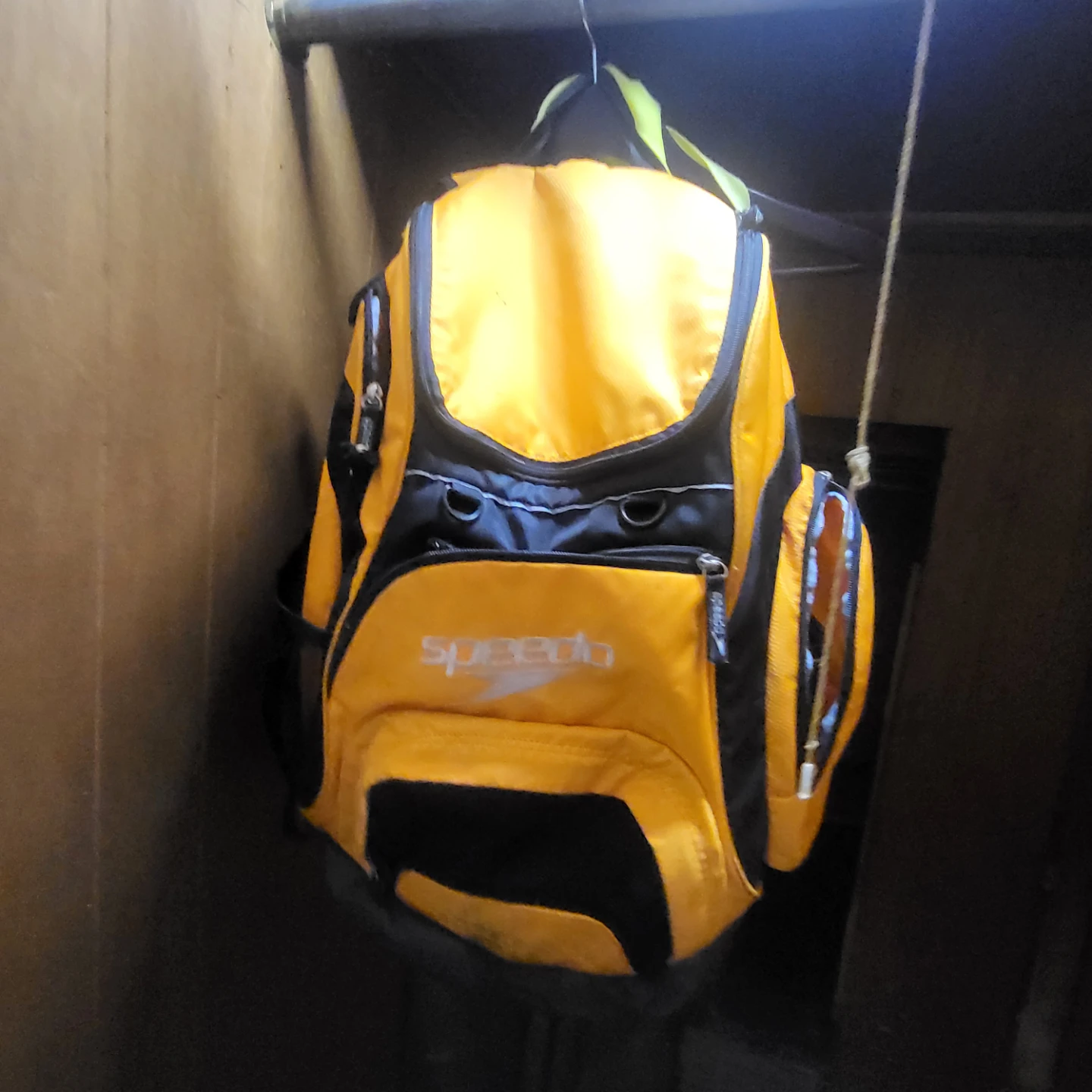 Speedo Yellow & Black Backpack - photo 2