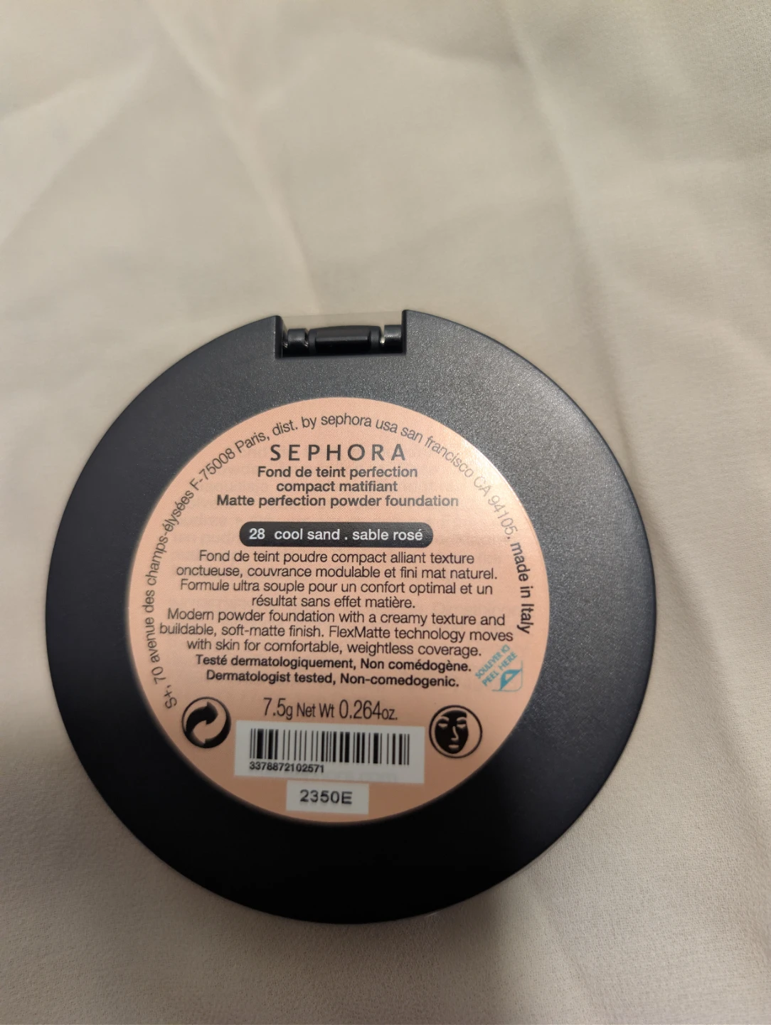 Sephora Matte Perfection Powder Foundation 28 Cool Sand - photo 2