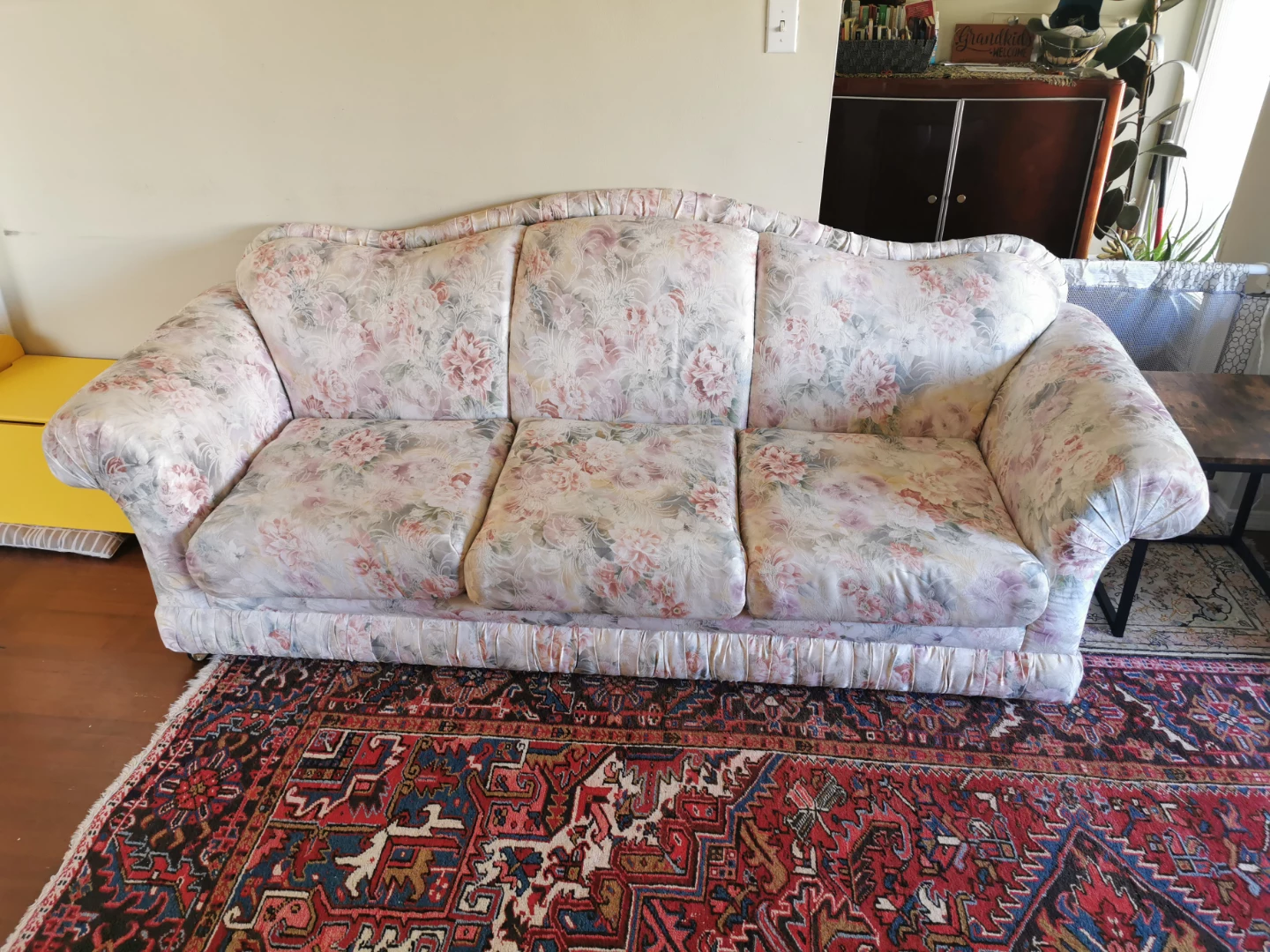Floral Sofa - 3 Seater set for Free!!!