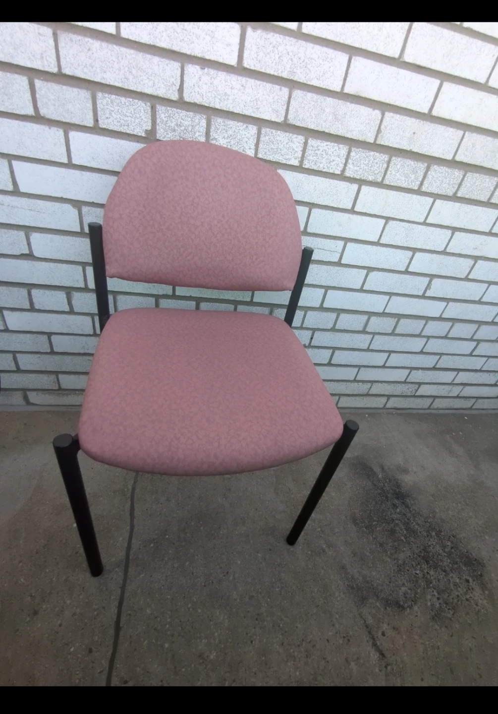 Set of 9 Pink Office Chairs - photo 2