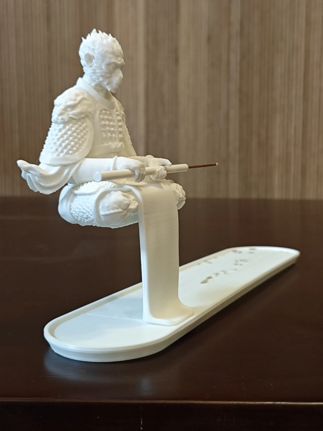 BNIB White Monkey King Incense Holder - photo 4