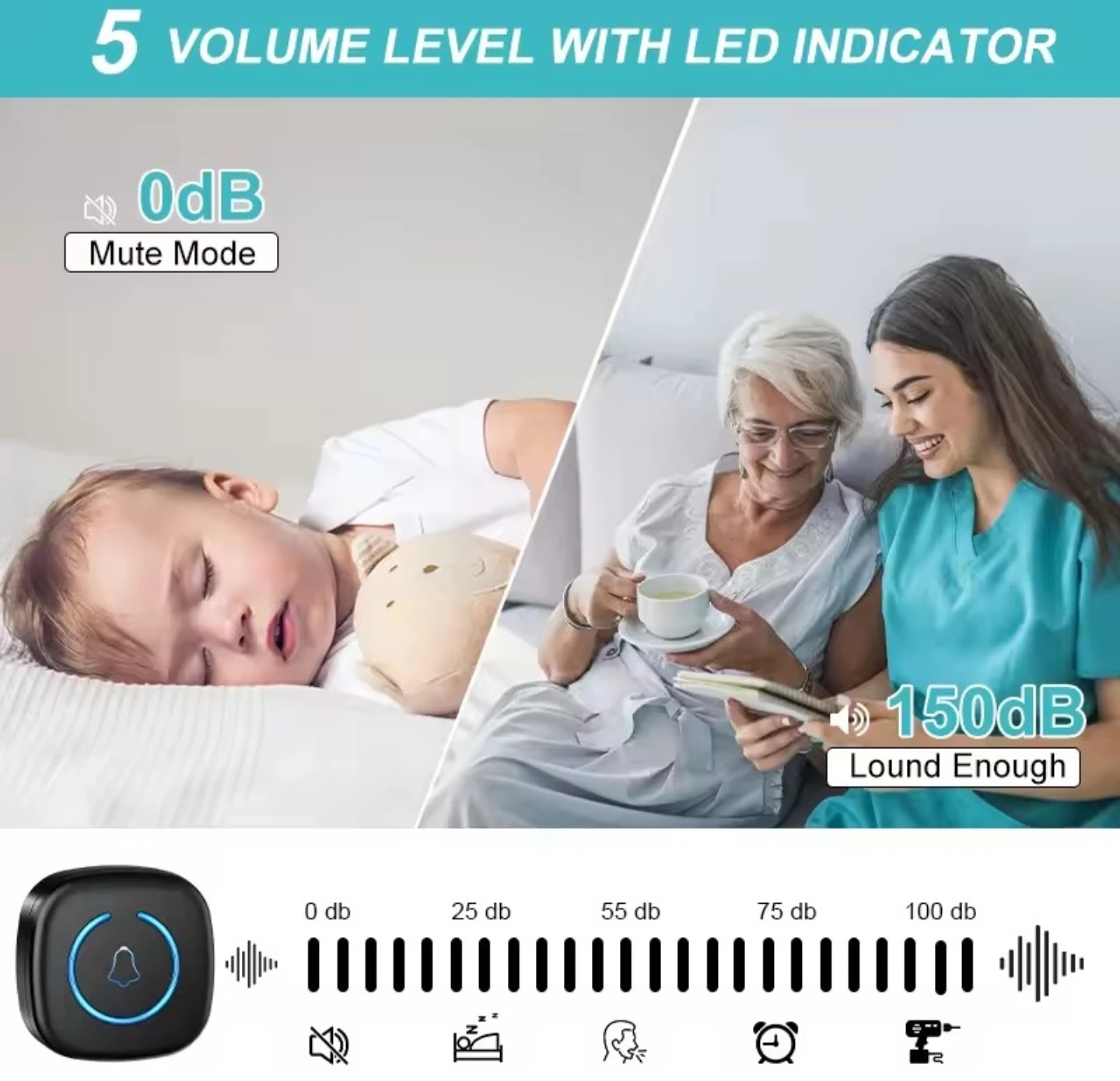 EZHEN Wireless Doorbell - photo 4