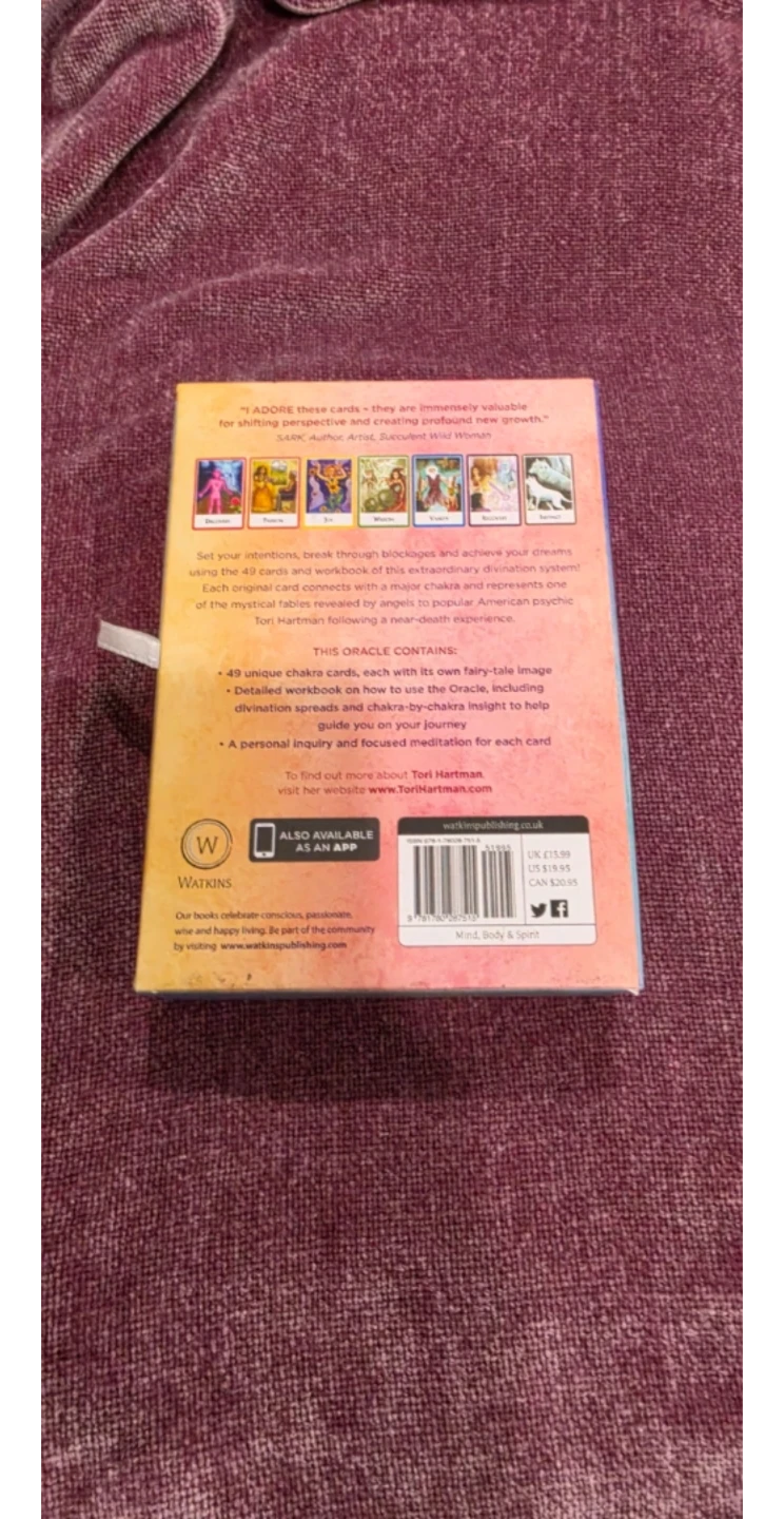Chakra Wisdom Oracle Cards by Tori Hartman - photo 2