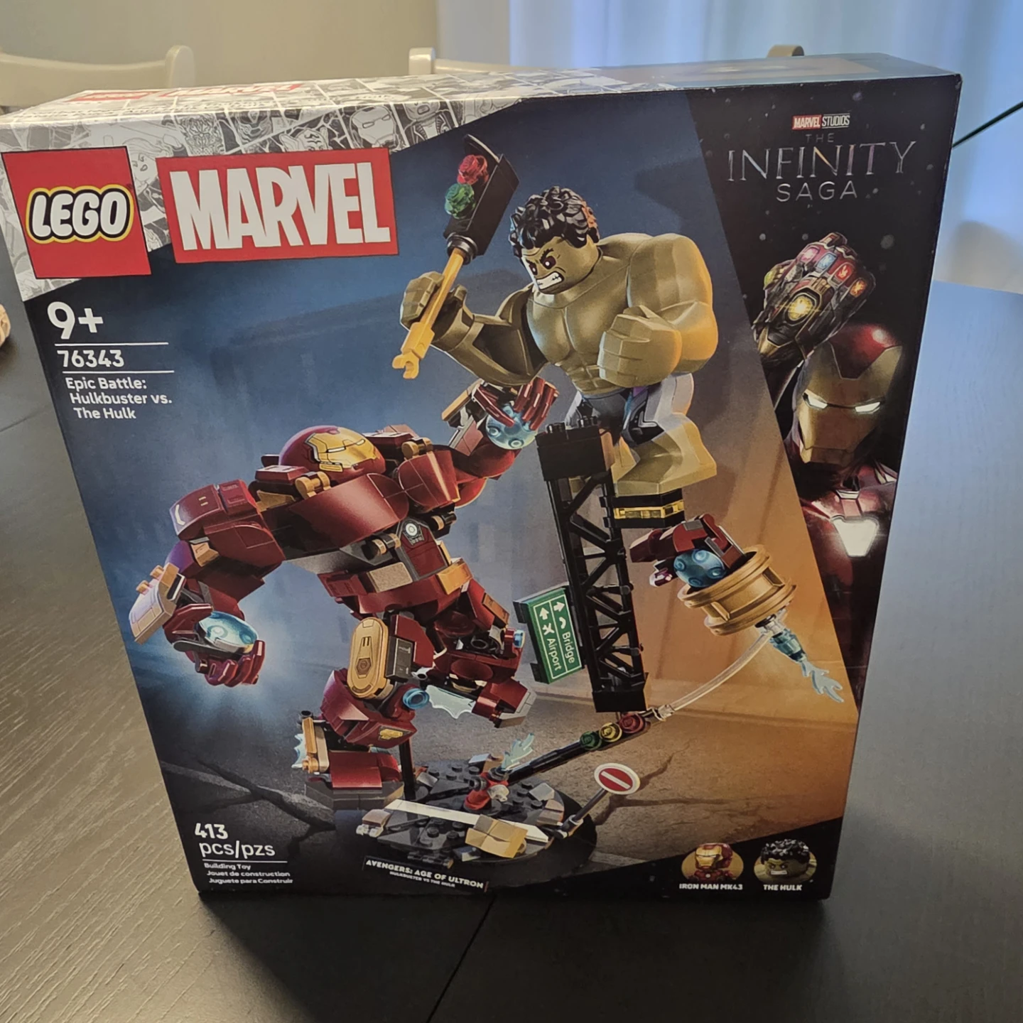 LEGO Marvel Epic Battle Hulkbuster vs. The Hulk 76343