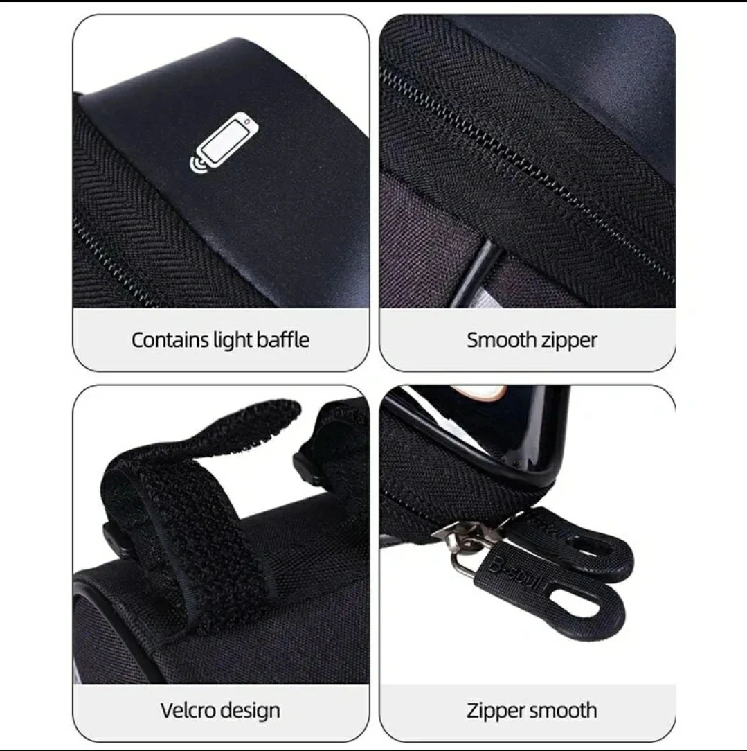 B-SOUL Bike Handlebar Bag with Phone Mount - photo 4