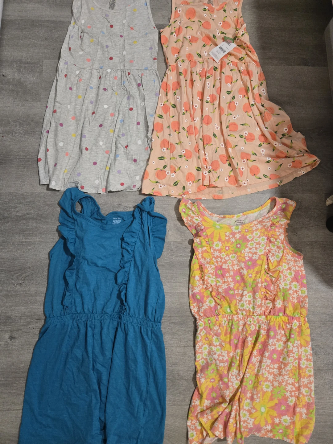 BNWT/EUC GIRLS XL SUMMER CLOTHING LOT  - 21 ITEMS