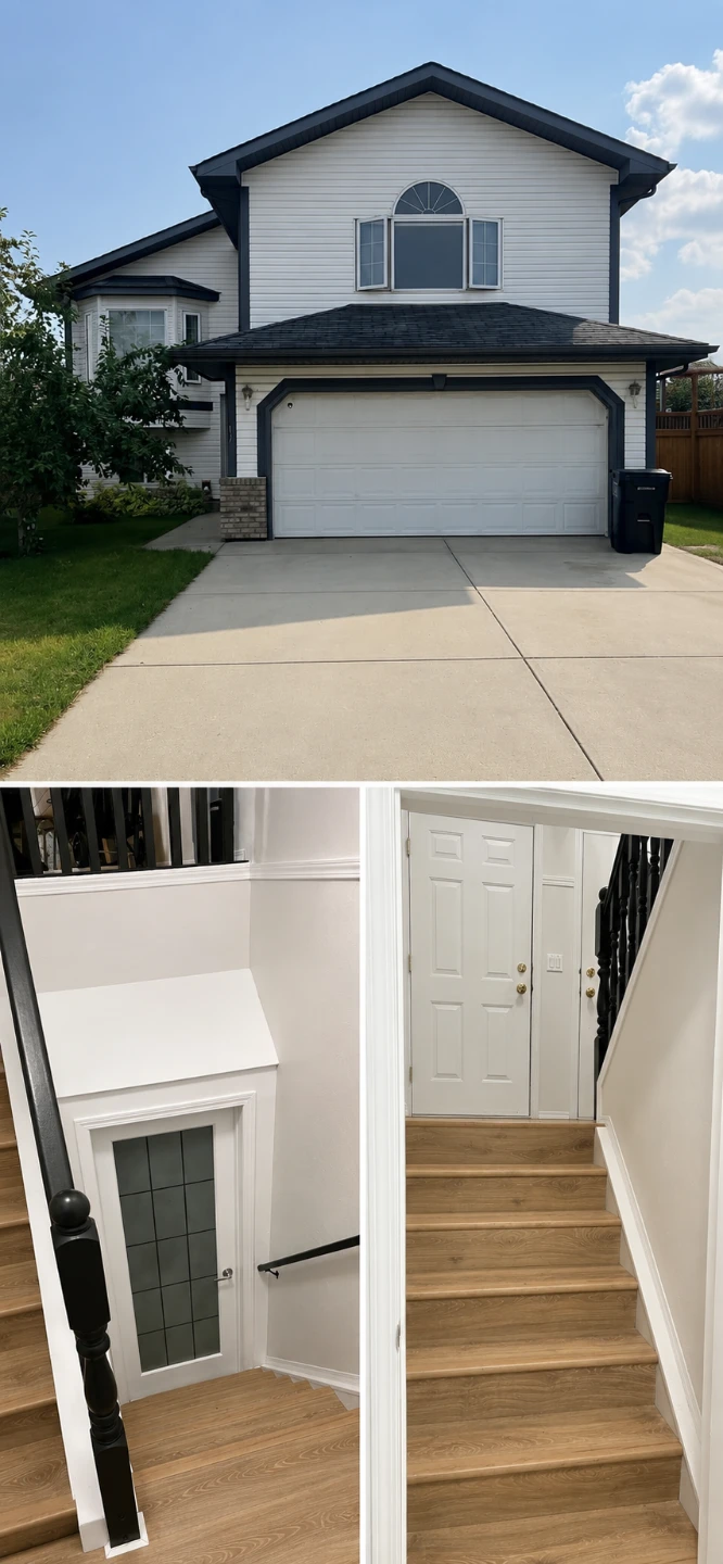 Bi level basement with shared entrance for rent - photo 4