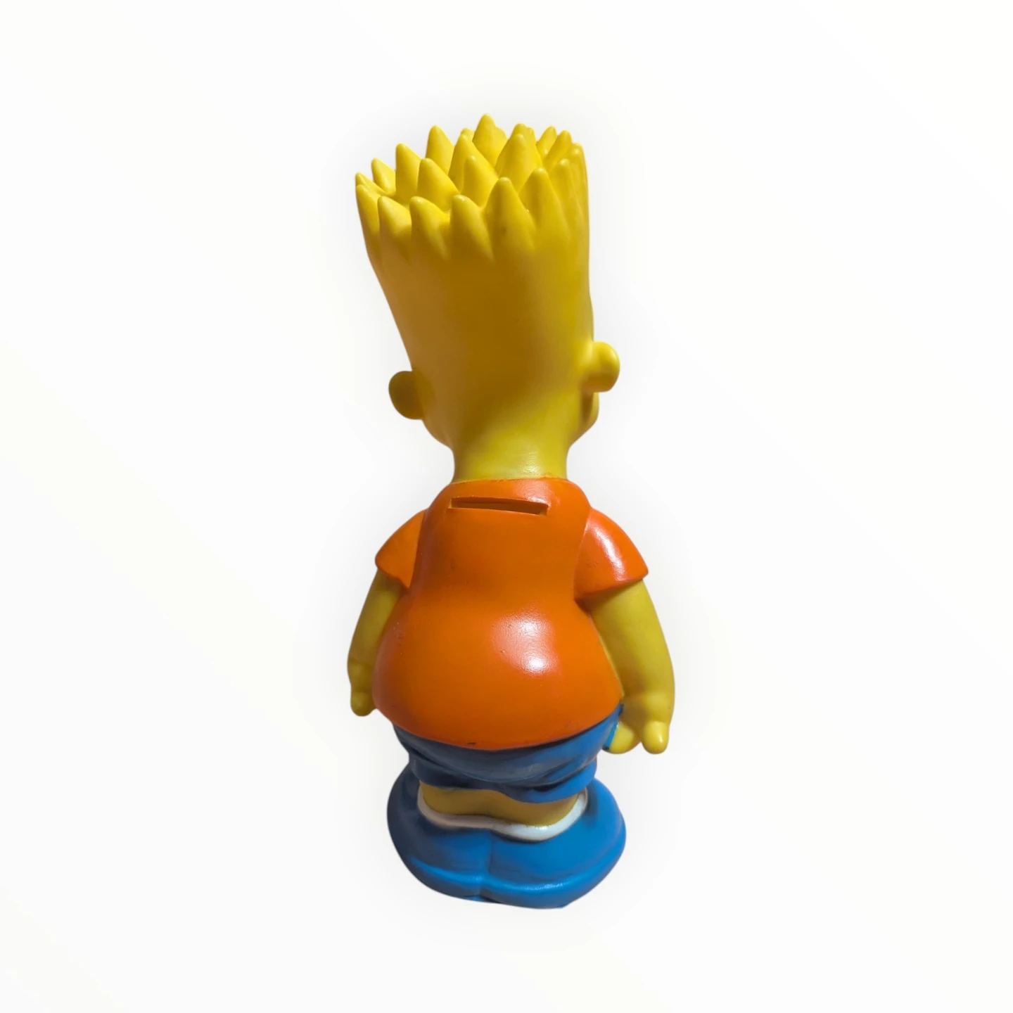 Vintage 1990 BART SIMPSON PIGGY BANK  Vinyl - photo 3