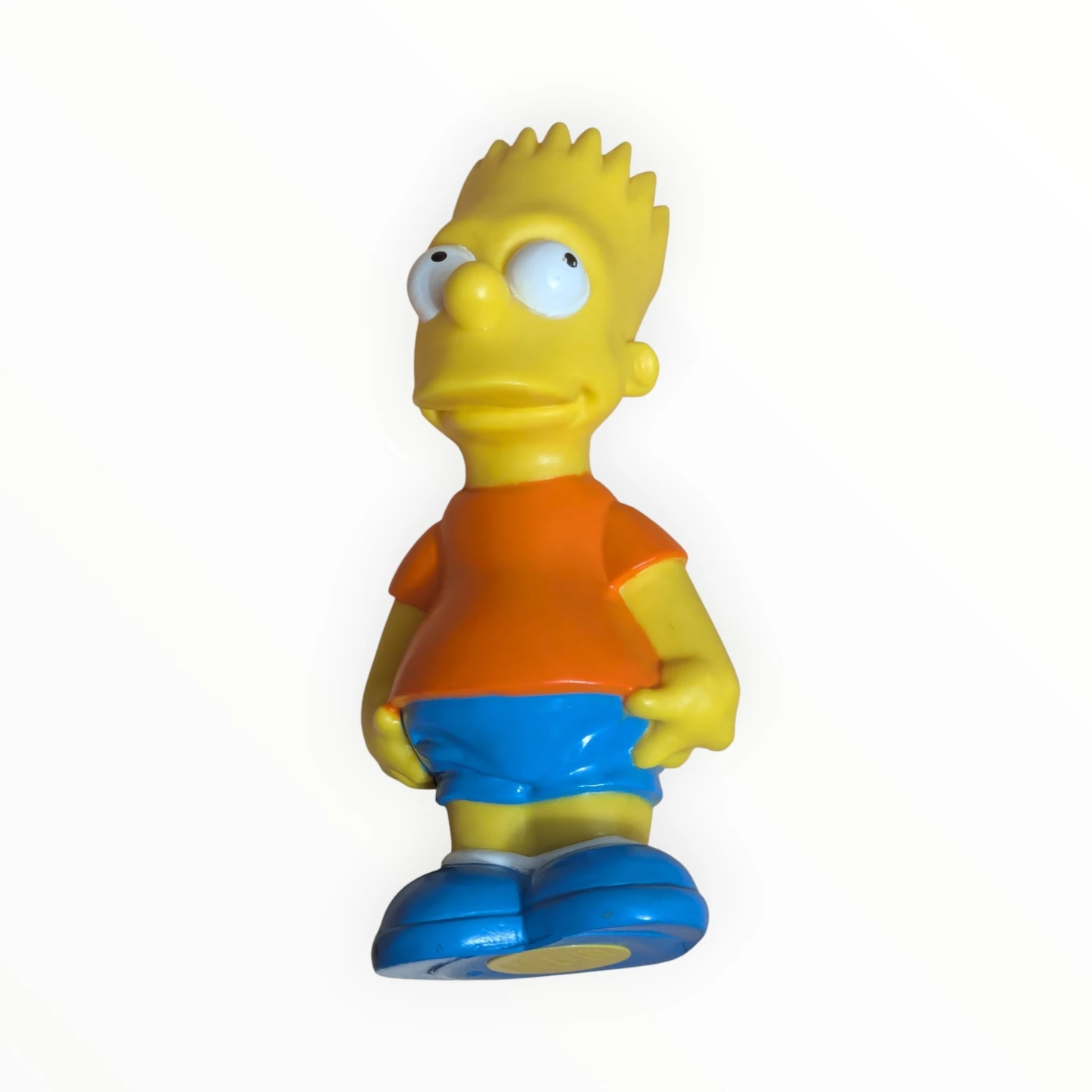 Vintage 1990 BART SIMPSON PIGGY BANK  Vinyl - photo 5