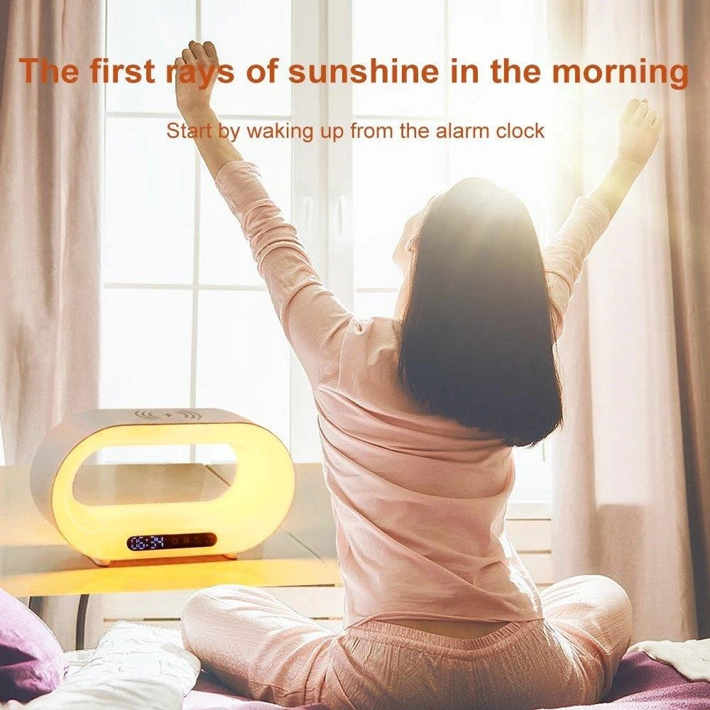 Sunrise Alarm Clock with Wireless Charger - photo 4