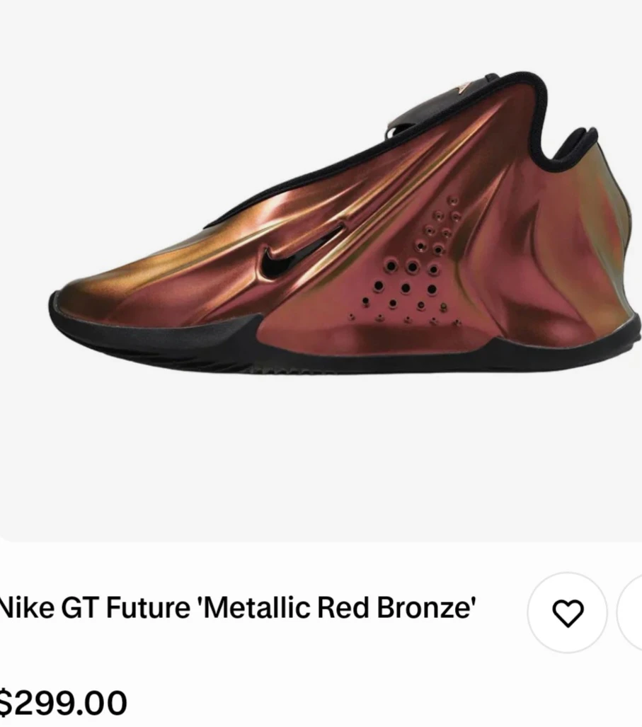 Nike GT Future 'Metallic Red Bronze' Shoes