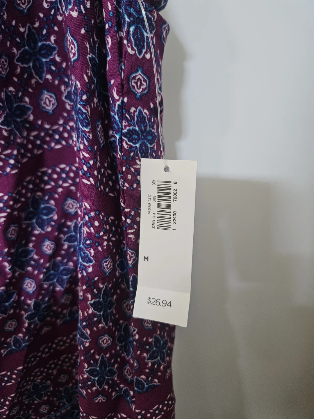 Old Navy Women's Sleeveless Print Top - Size M - photo 2