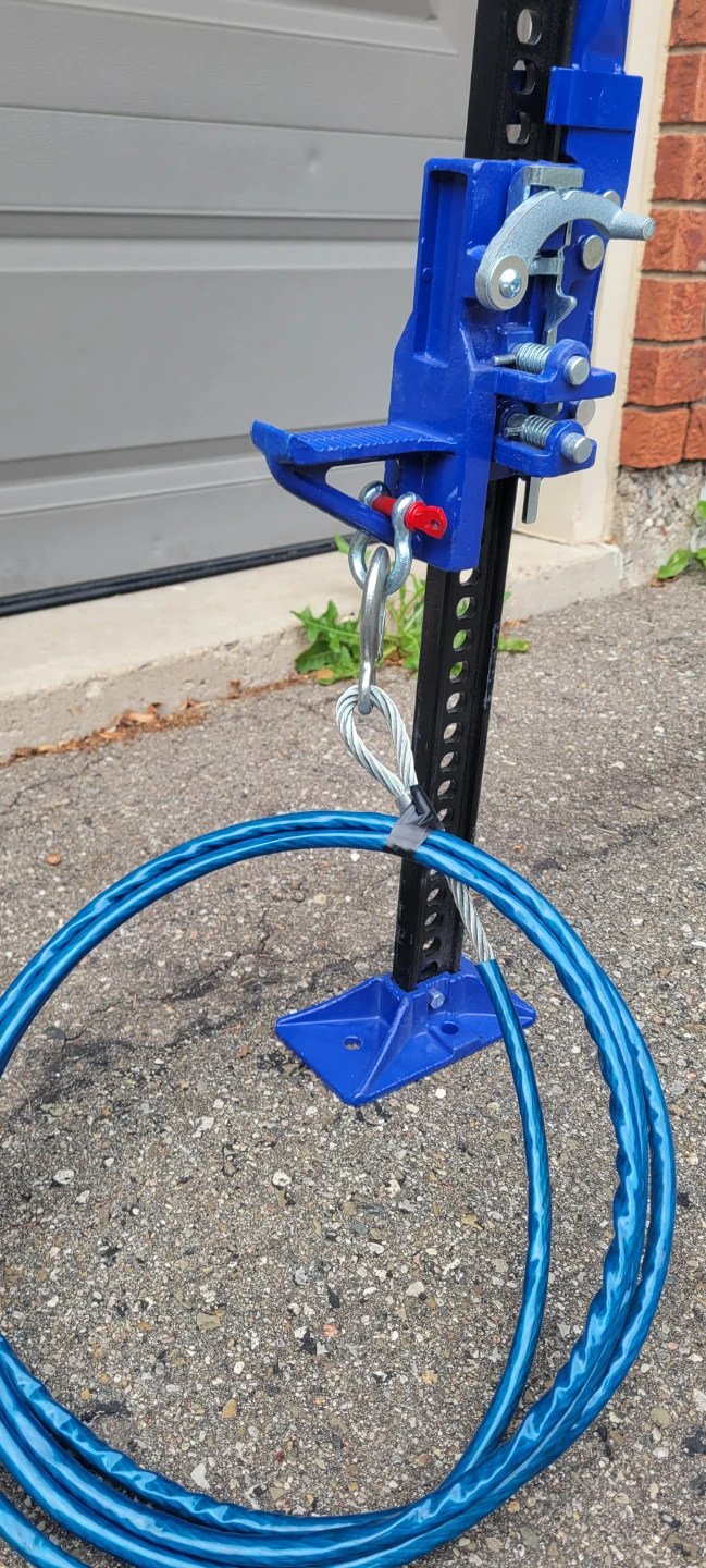 RENT Farm Jack with steel cable - photo 3
