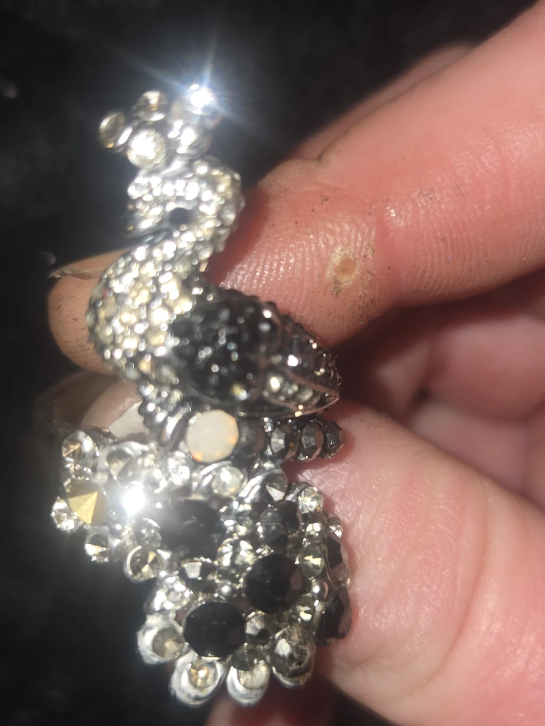 Vintage Peacock Cocktail Ring 🦚 💍