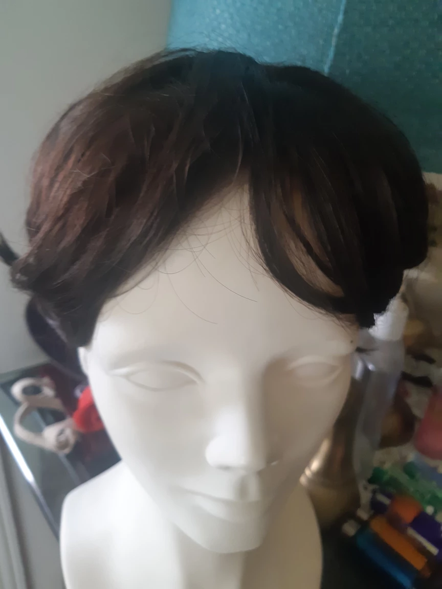 mens Dark Brown Wig