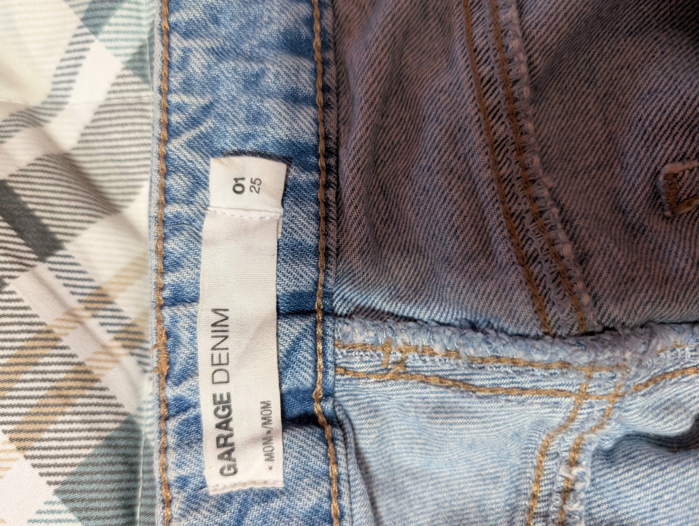 High Waisted Light Wash Garage jeans - photo 4