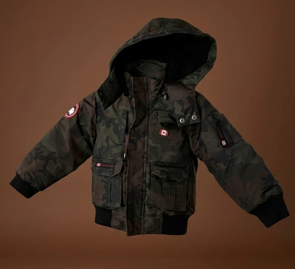 Canada Goose Camo Down Puffer Jacket
