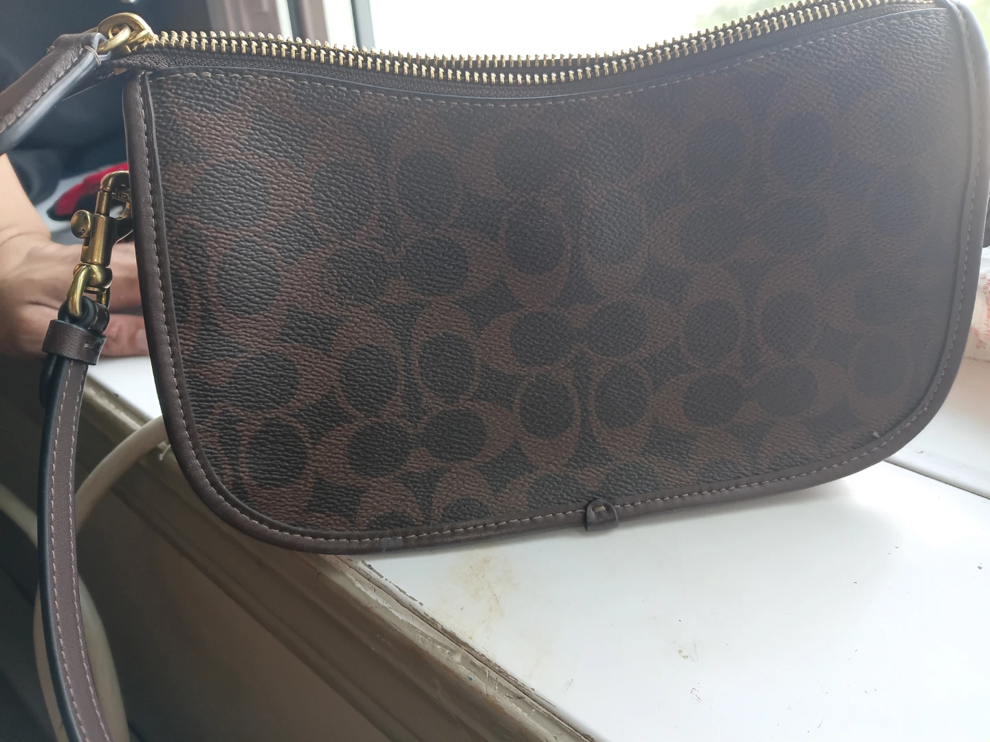 Coach Monogram Shoulder Bag - photo 4