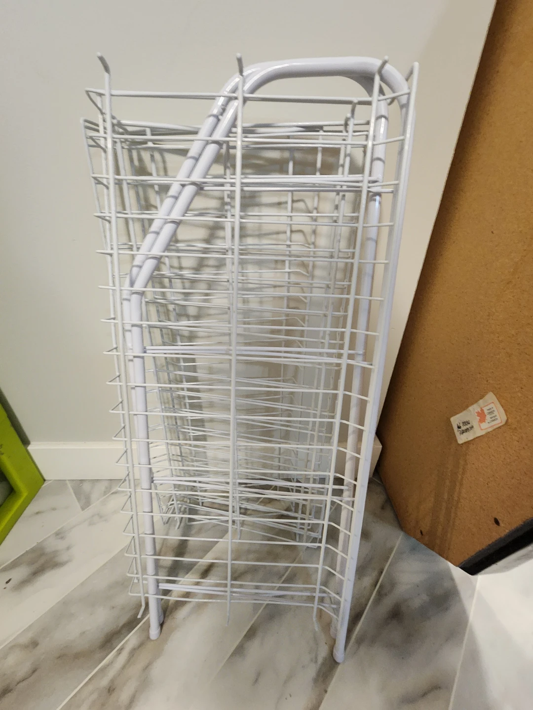 White Wire Rack shoes rack - photo 2