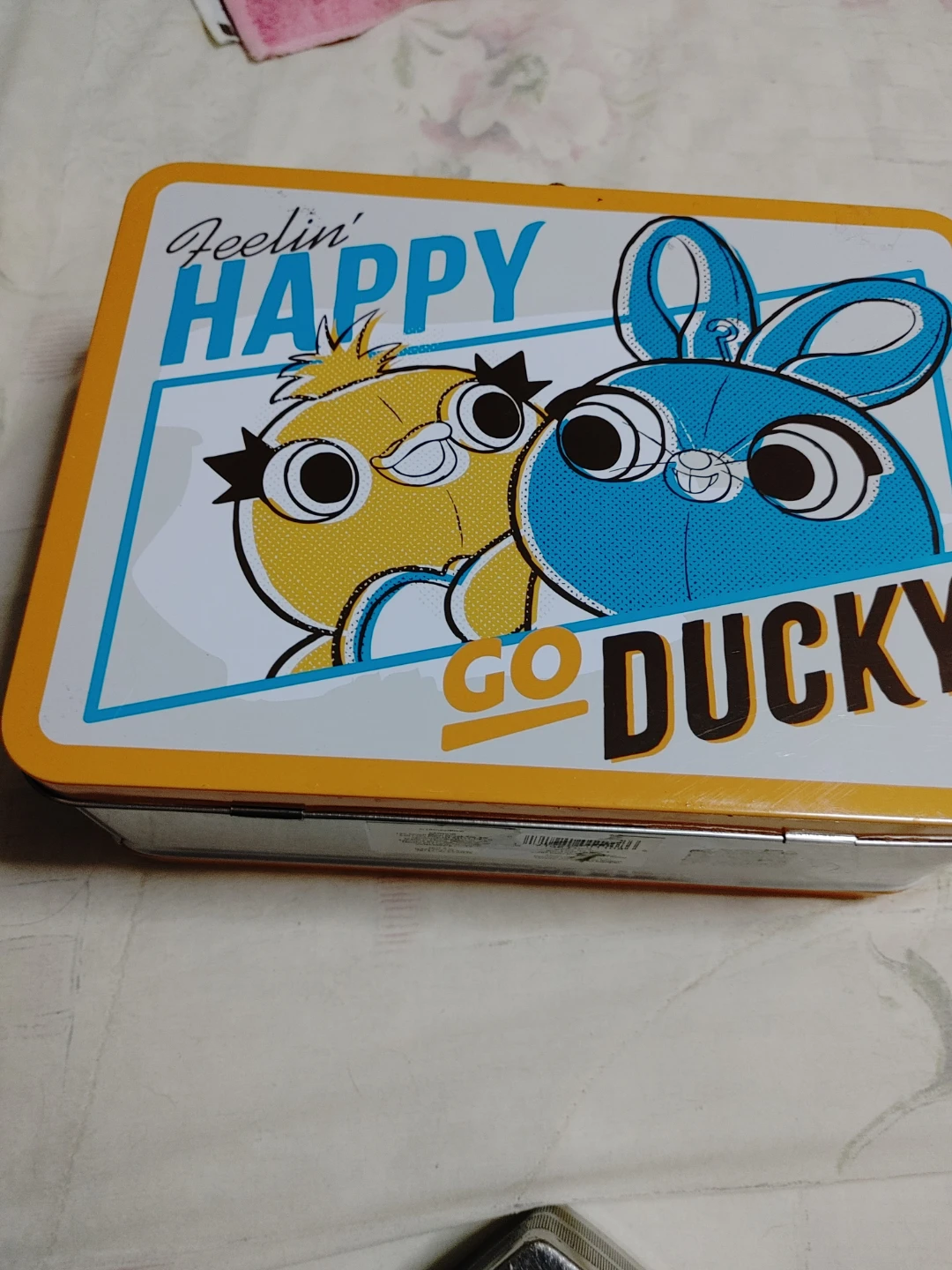 Feelin' Happy Go Ducky Tin Lunch Box - photo 2