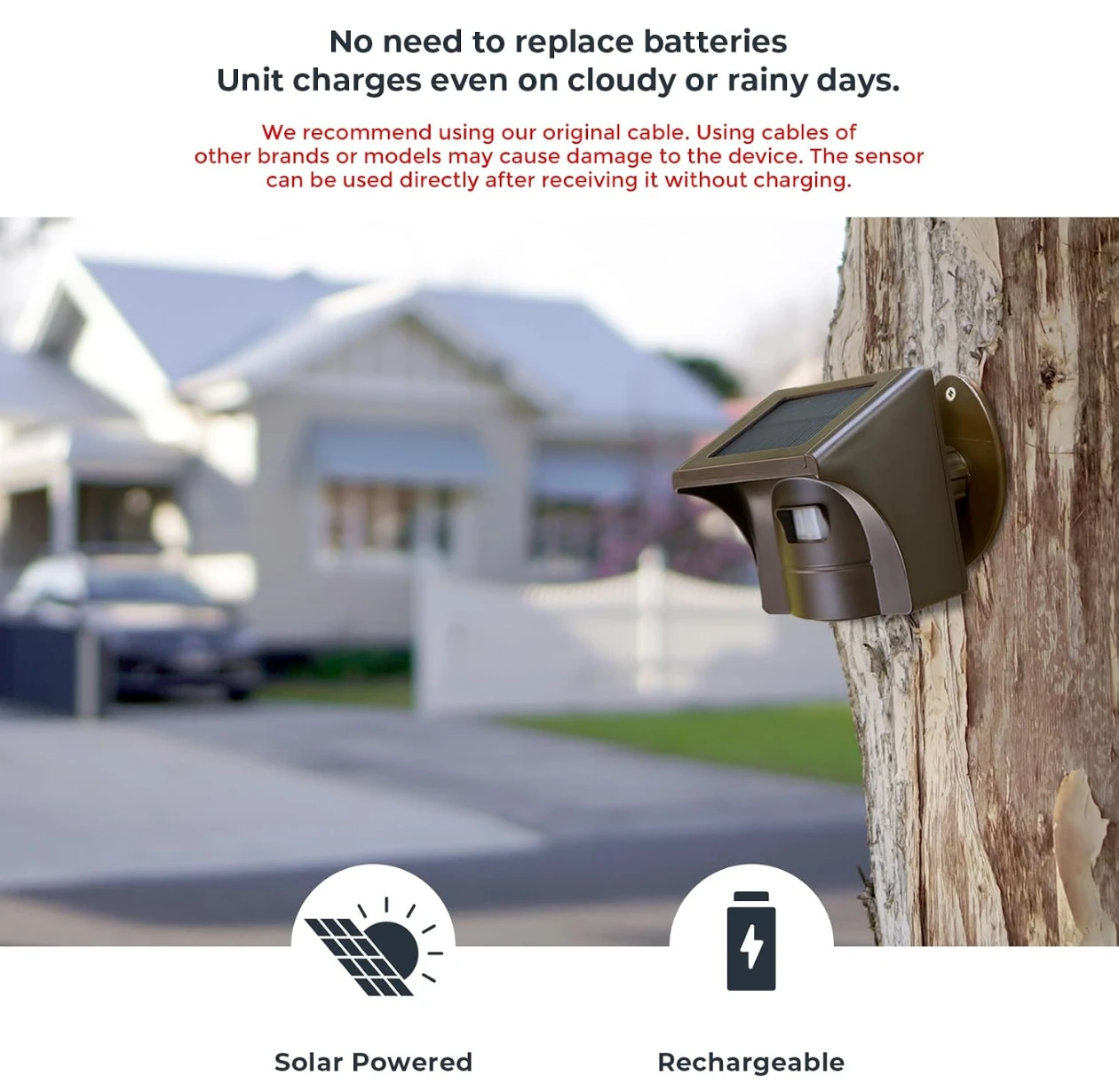 EMACROS Solar Driveway Alarm System - photo 4