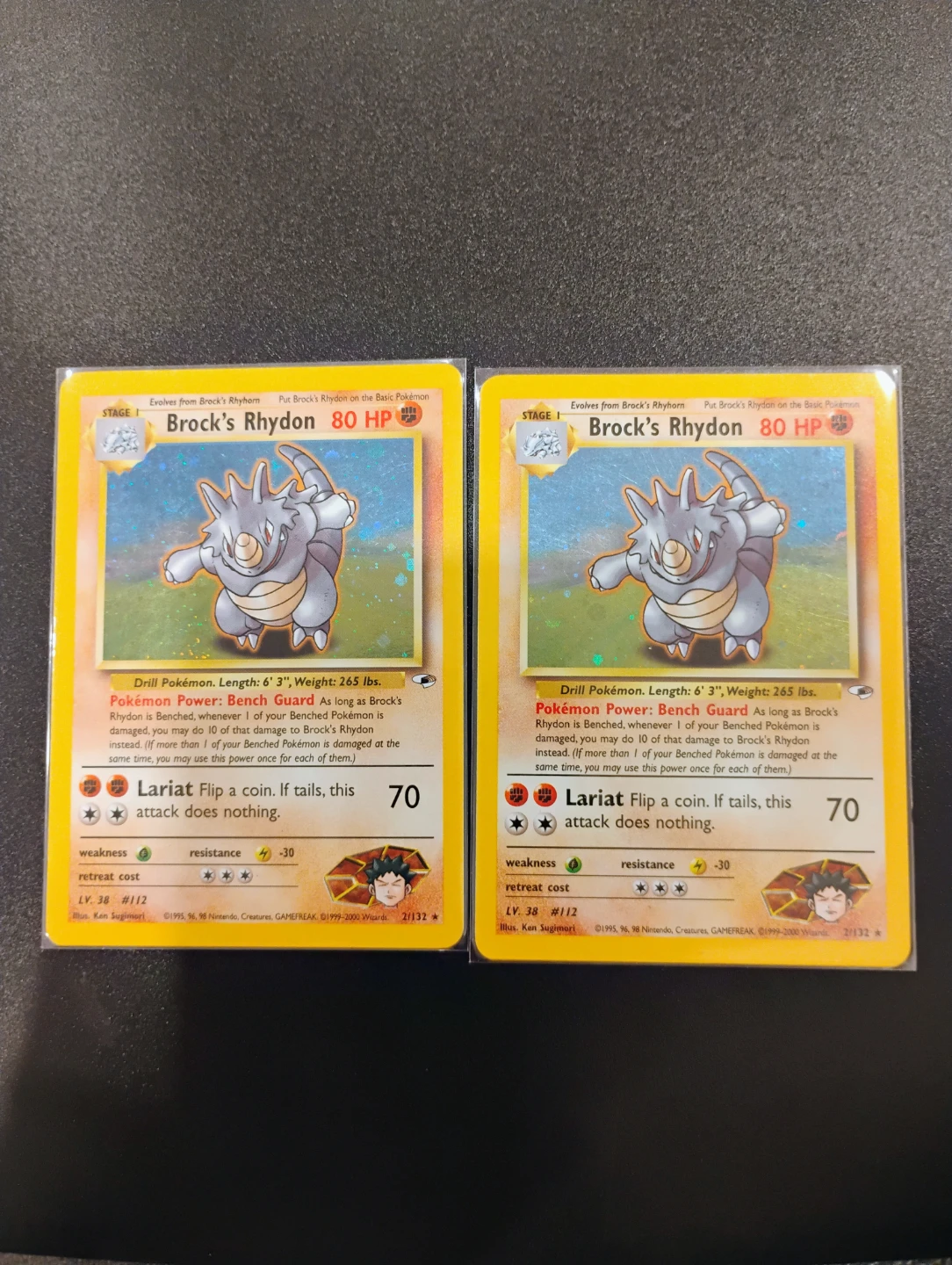 Brock's Rhydon 2/132 - Pokemon Cards