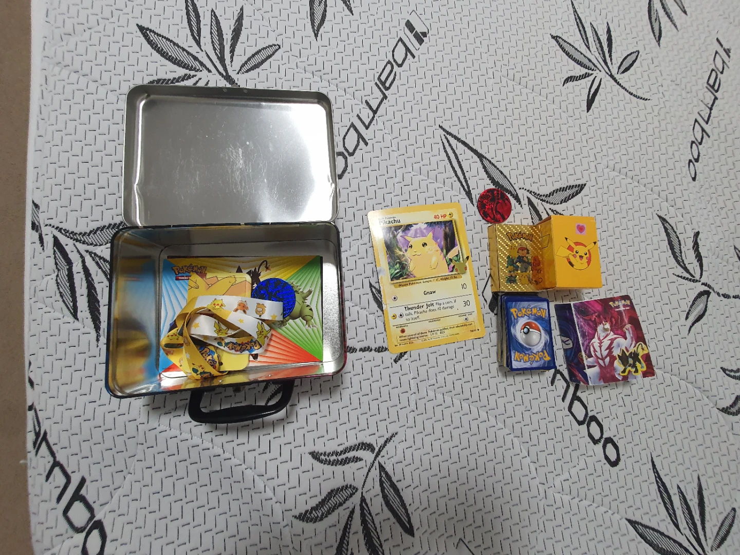 Pokemon Trading Cards Game in a case