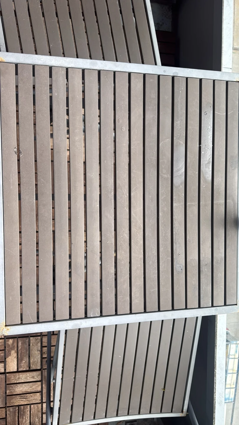 Folding Patio Table and Chairs Set - photo 2