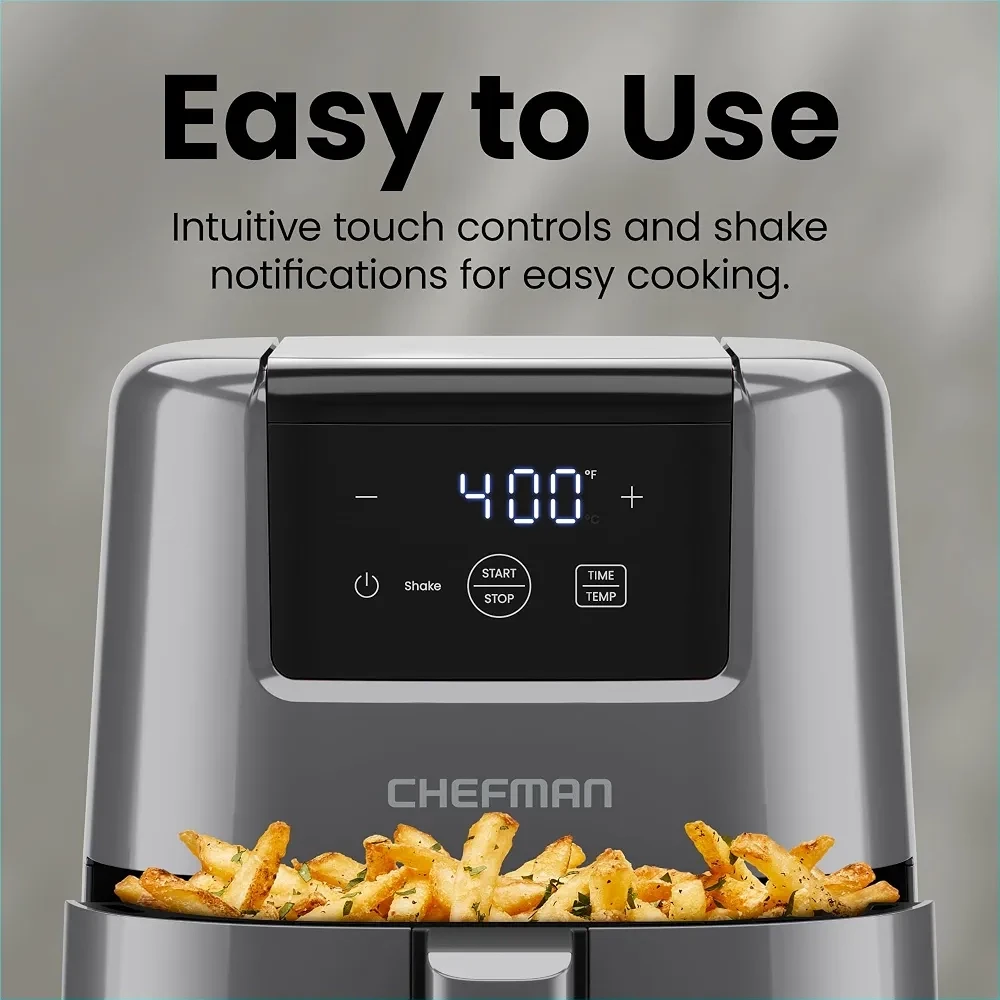 Chefman 2 Qt Mini Air Fryer - Grey - photo 5