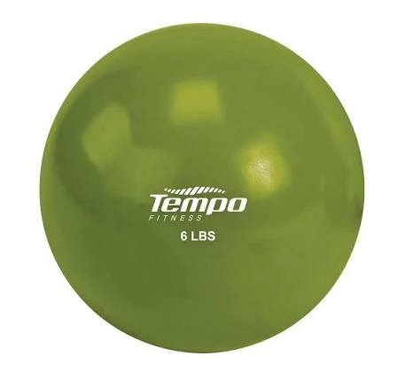 Tempo Fitness 6 LBS Medicine Ball