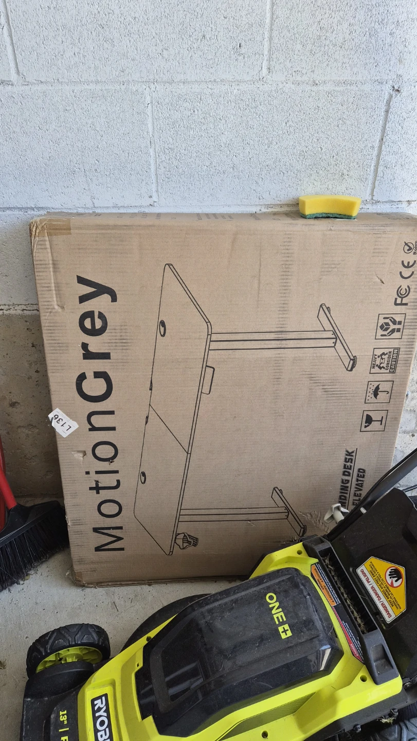 MotionGrey Adjustable Electric Standing Desk - 55" x 24" - photo 2