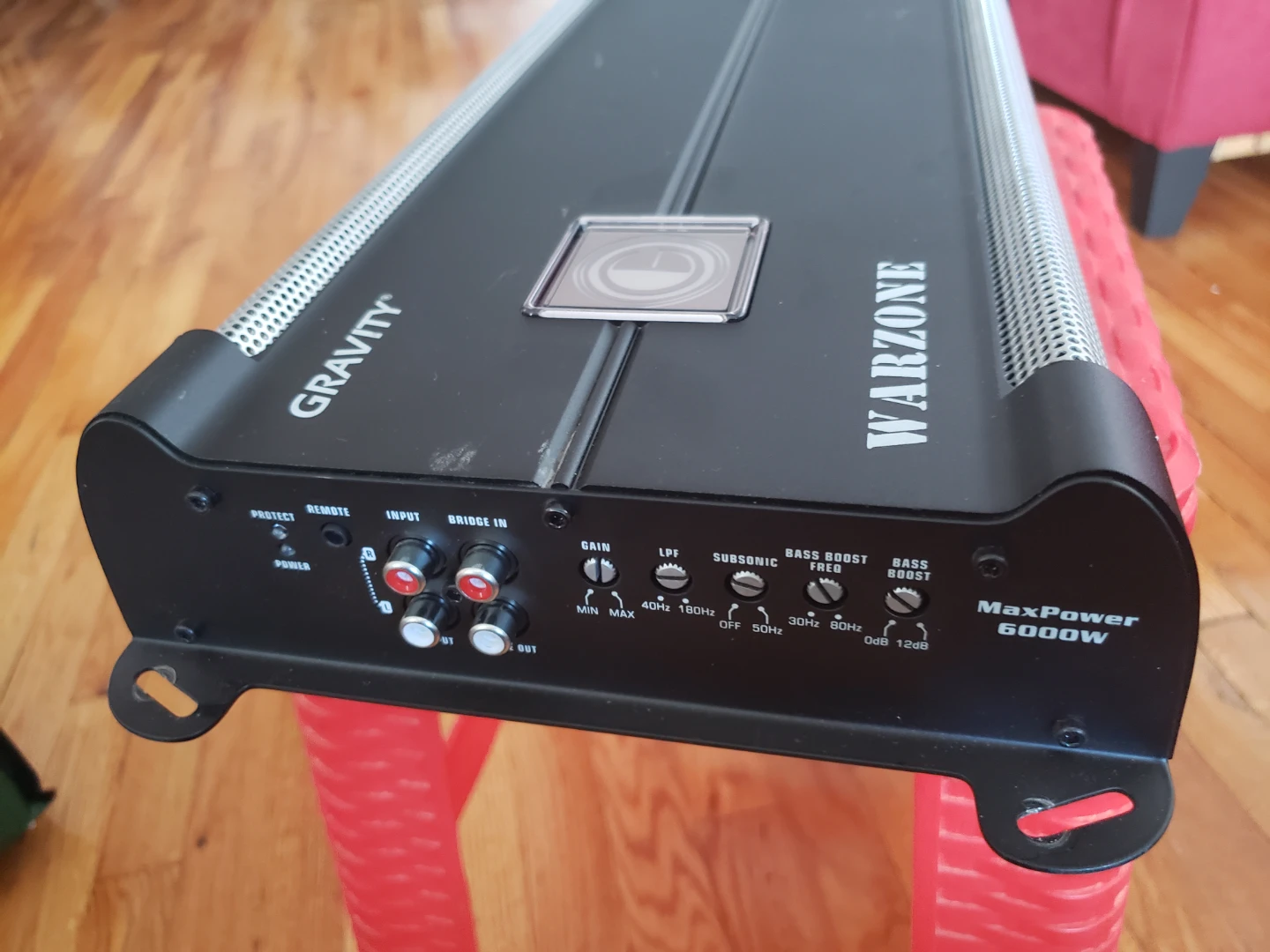 Gravity Warzone WZ 6000-1D Class D MOSFET Power Amplifier - photo 2