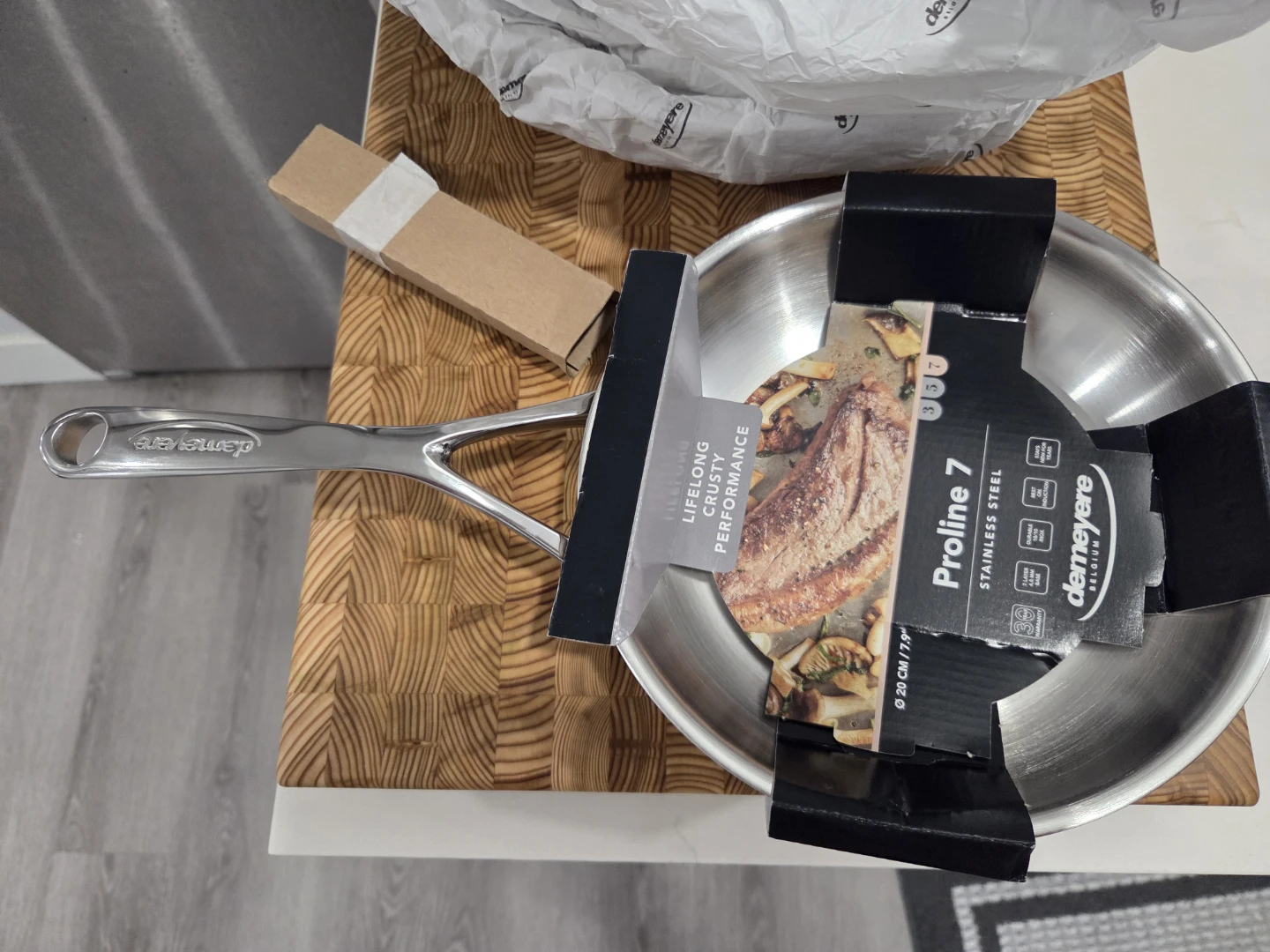 Demeyere Proline 7 8" Stainless Steel Frying Pan - photo 2