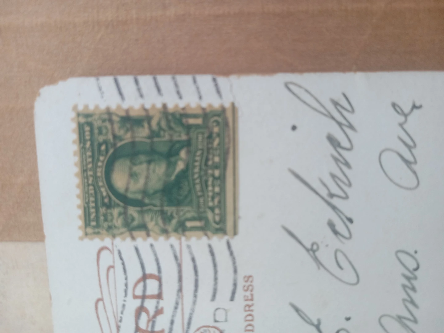 United States 1 Cent Stamp