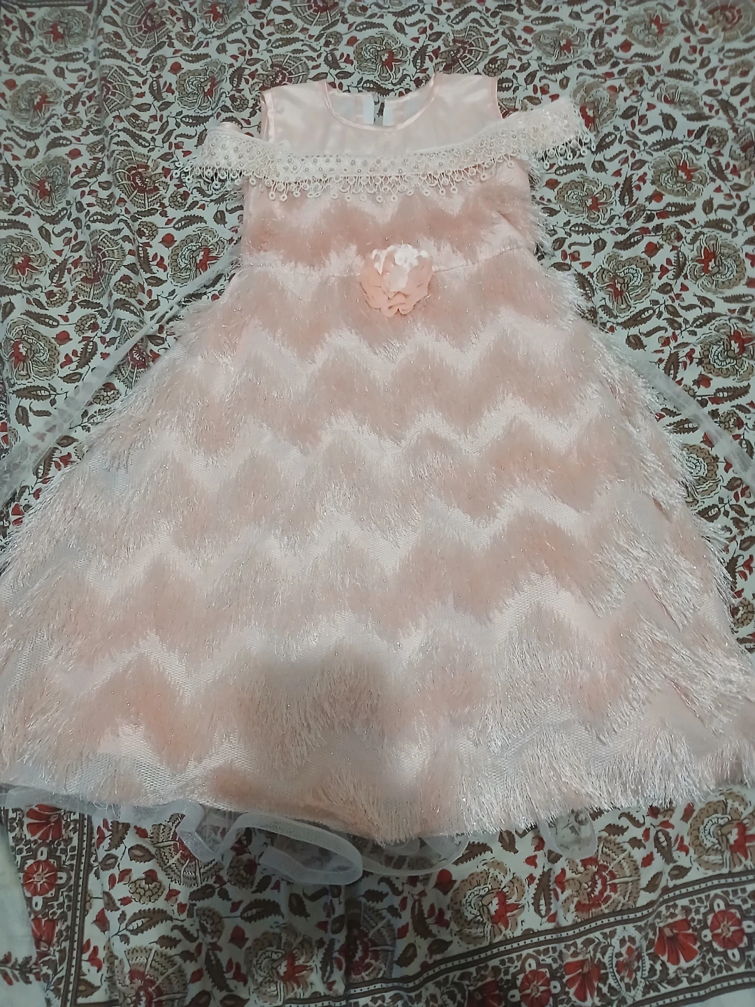 Girls Pink Party Dress
