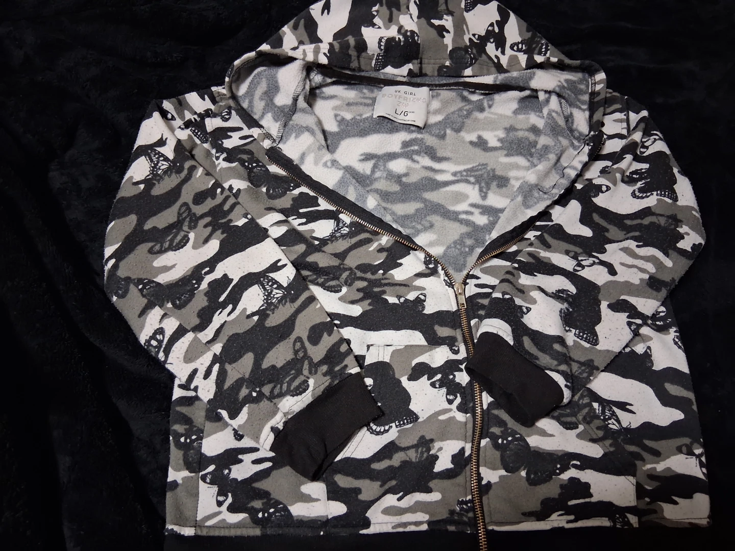 Zip up butterfly hoodie - photo 2