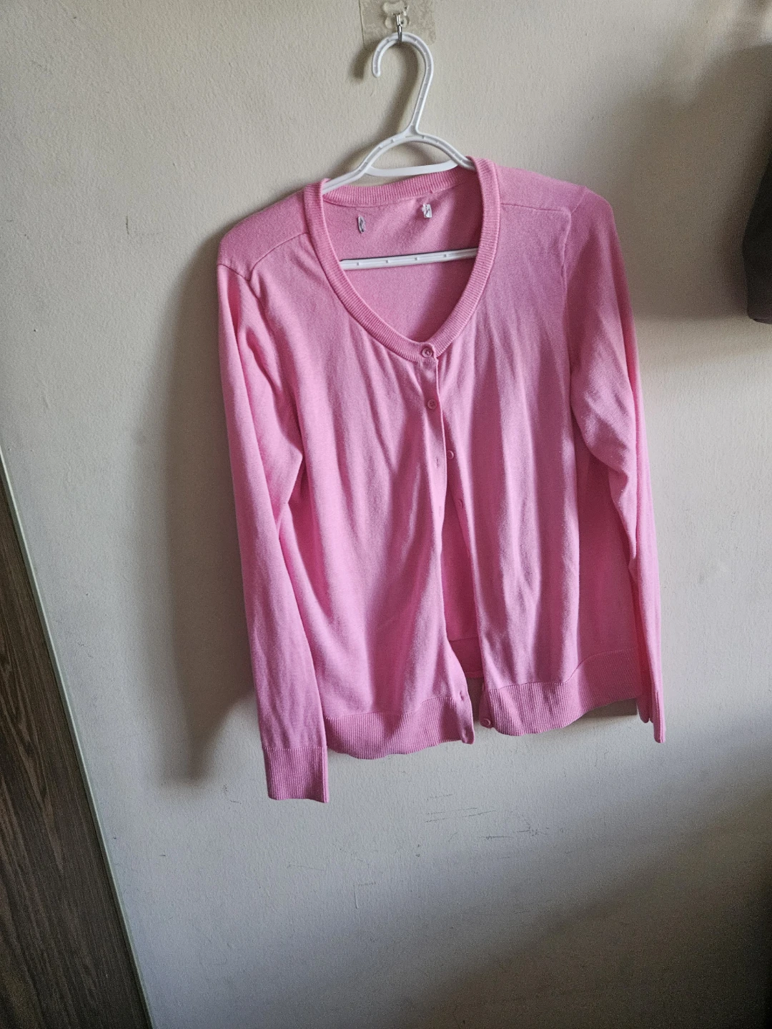 Pink Button-Up Cardigan - photo 2